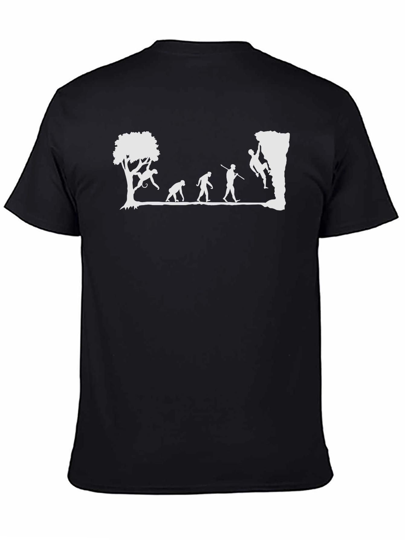 Climbing Evolution T-Shirt - Funny Climber Tee