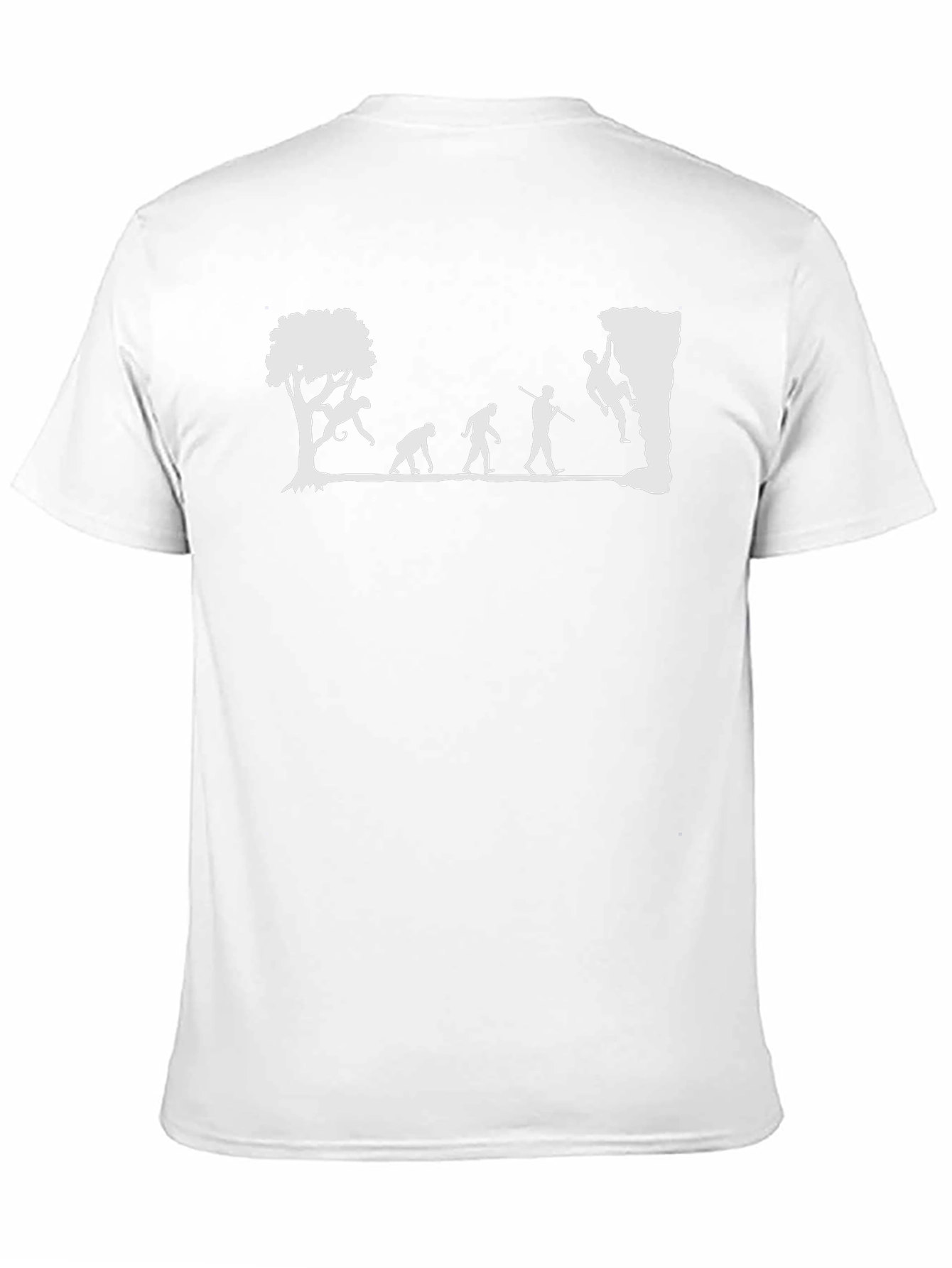 Climbing Evolution T-Shirt - Funny Climber Tee