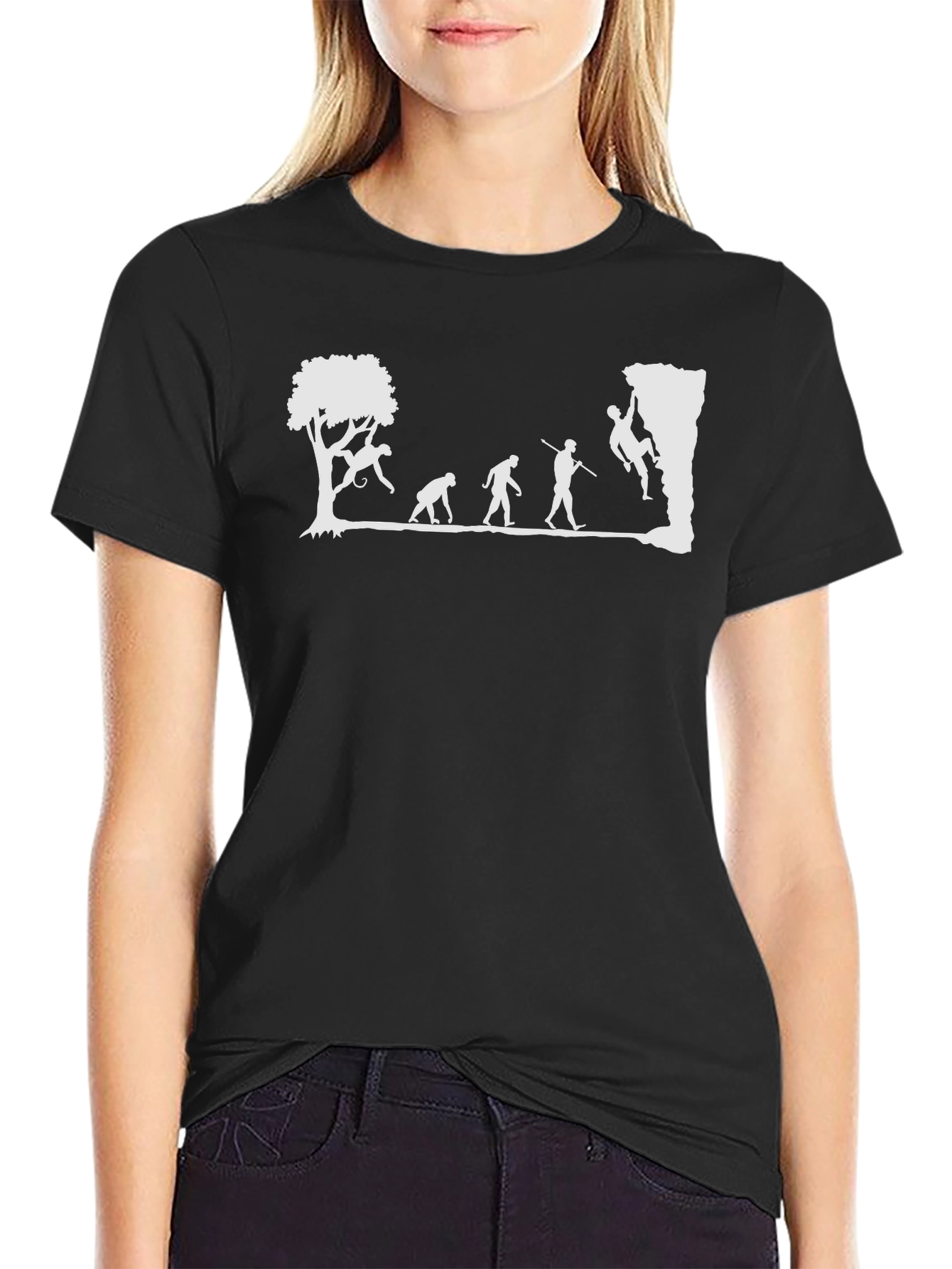 Climbing Evolution T-Shirt - Funny Climber Tee