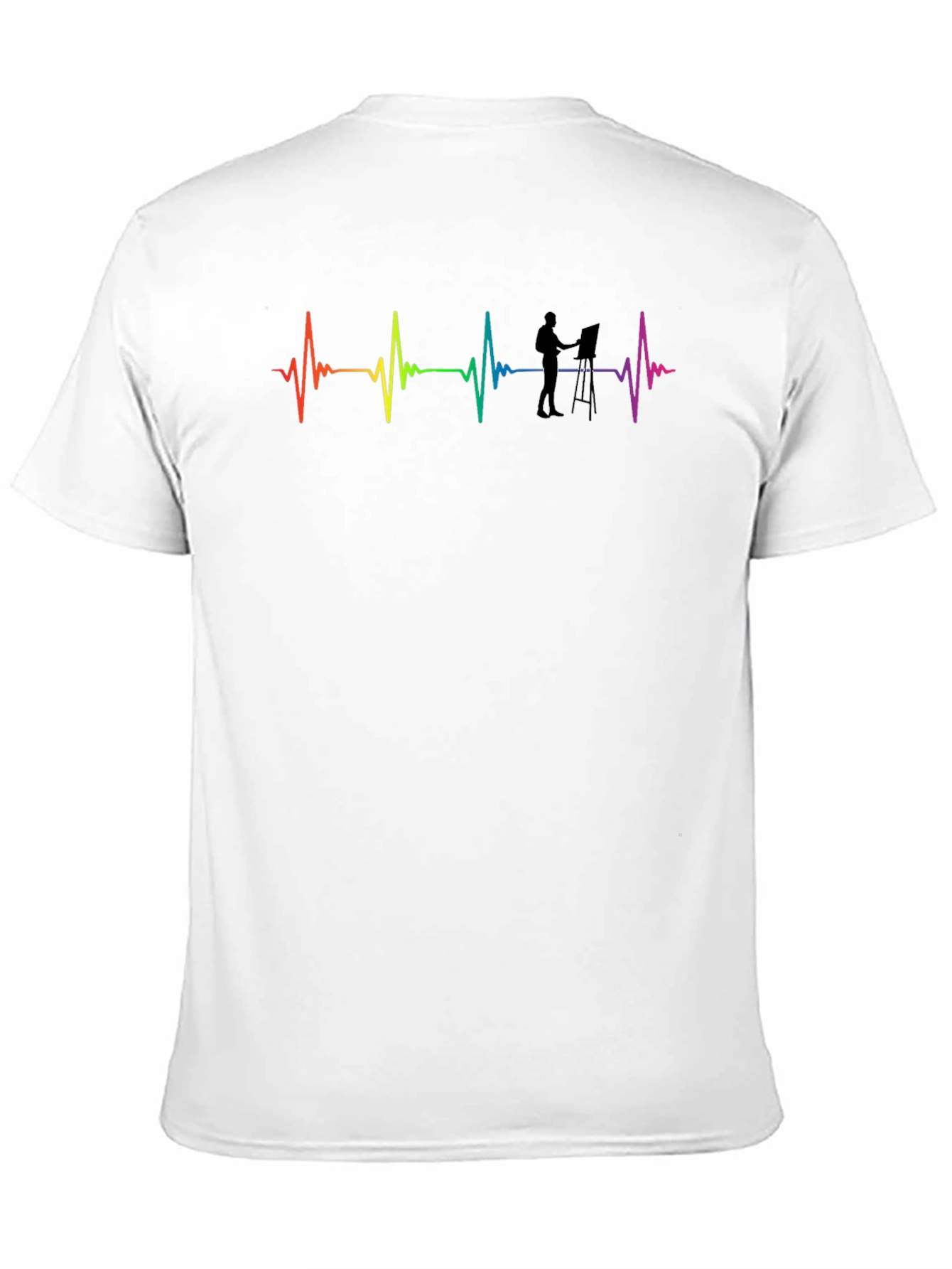 Artist Heartbeat T-Shirt - Painters Pulse