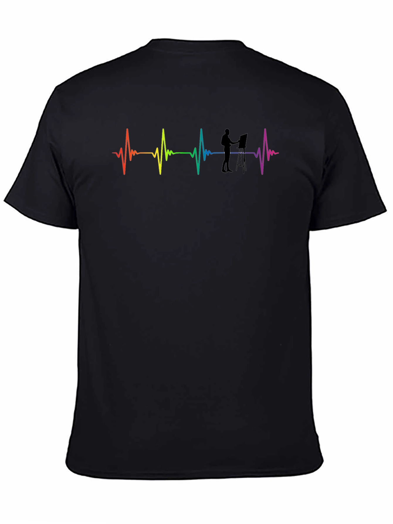 Artist Heartbeat T-Shirt - Painters Pulse