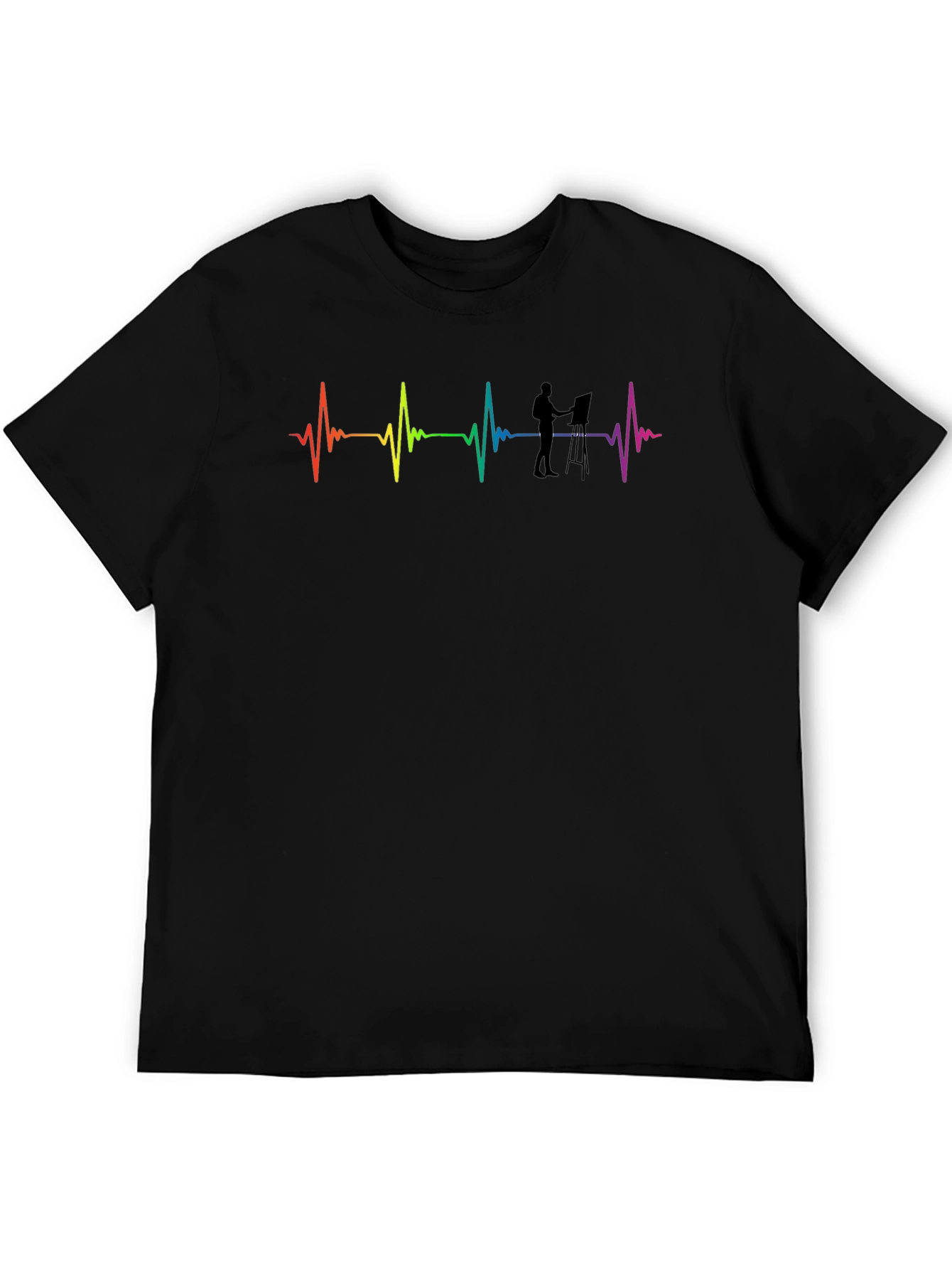 Artist Heartbeat T-Shirt - Painters Pulse