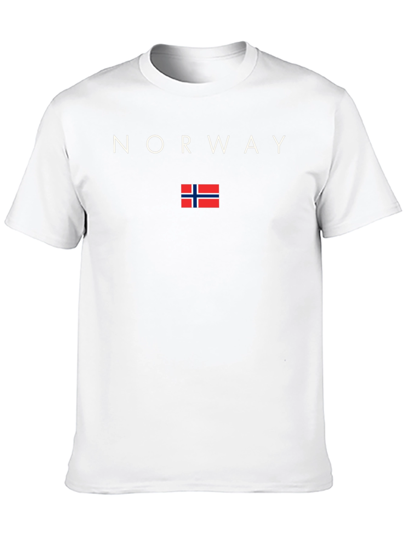Norway Flag T-Shirt - Black Graphic Tee