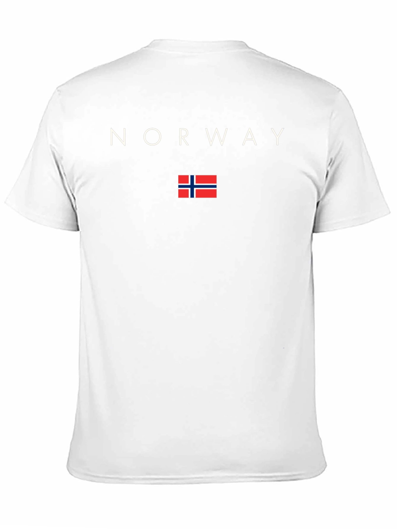Norway Flag T-Shirt - Black Graphic Tee
