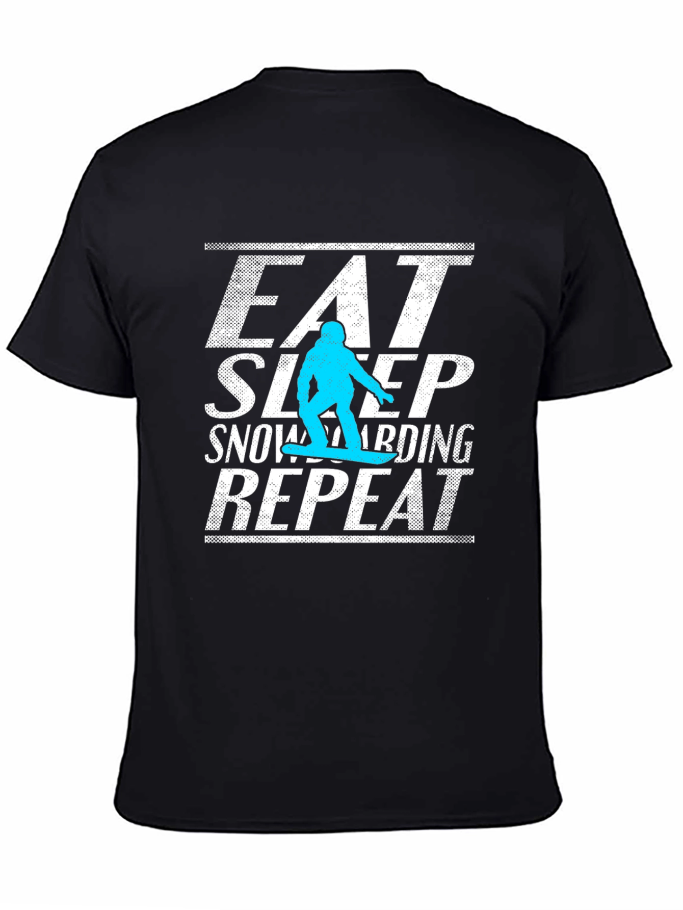 Eat Sleep Snowboarding Repeat Graphic Tee