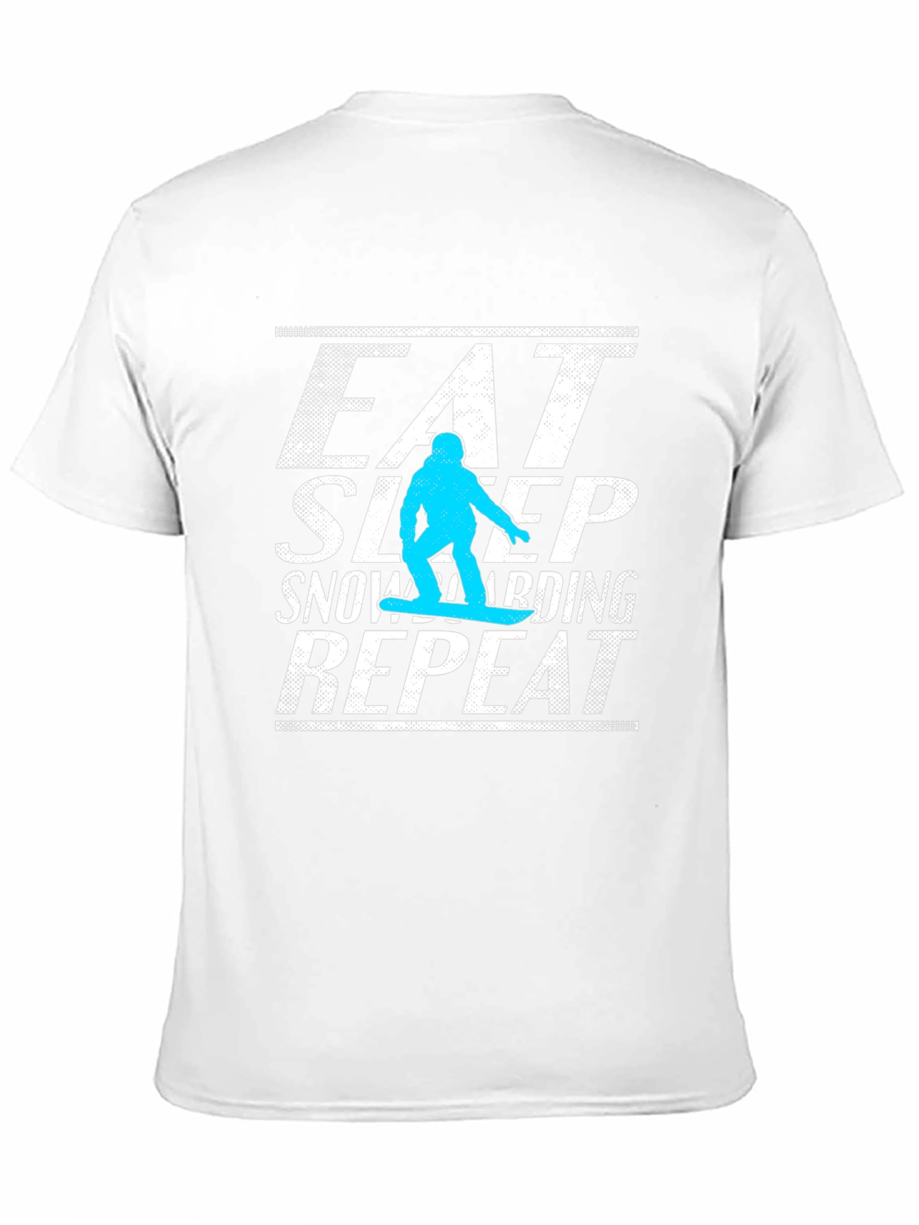 Eat Sleep Snowboarding Repeat Graphic Tee