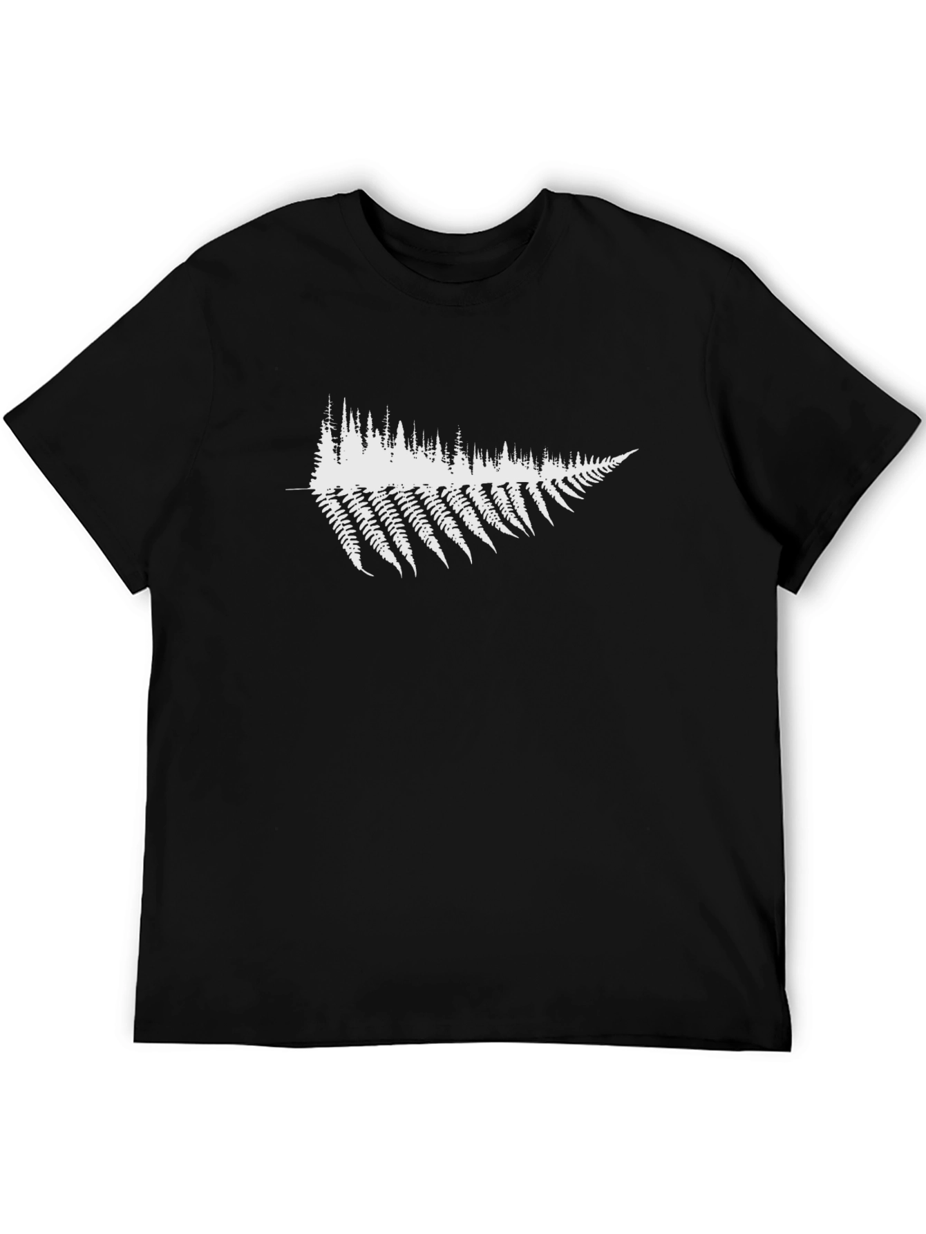 Fern Graphic Black T-Shirt