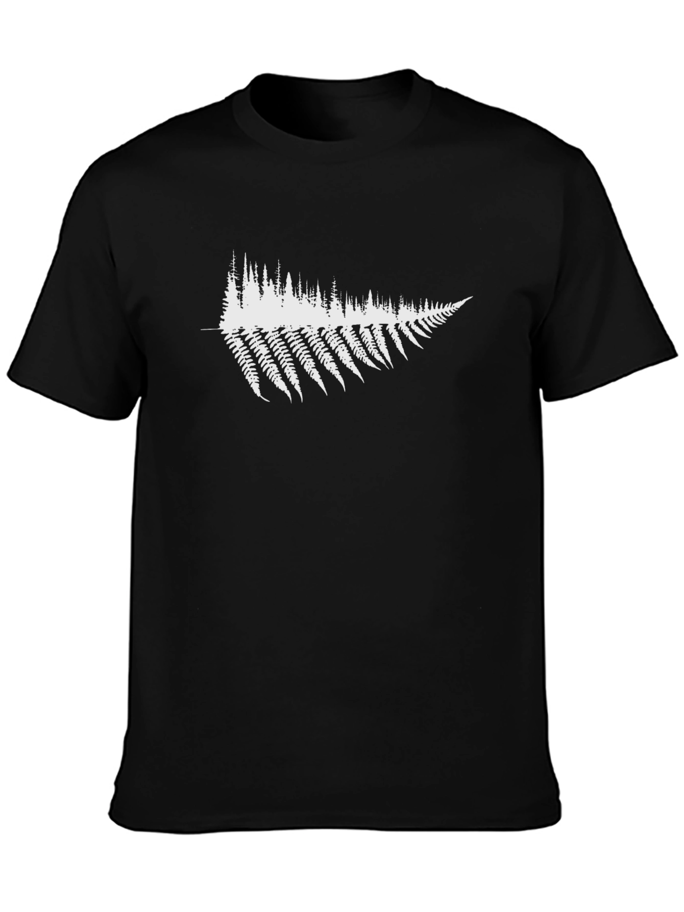 Fern Graphic Black T-Shirt