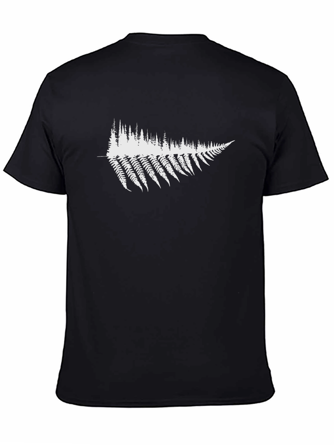 Fern Graphic Black T-Shirt