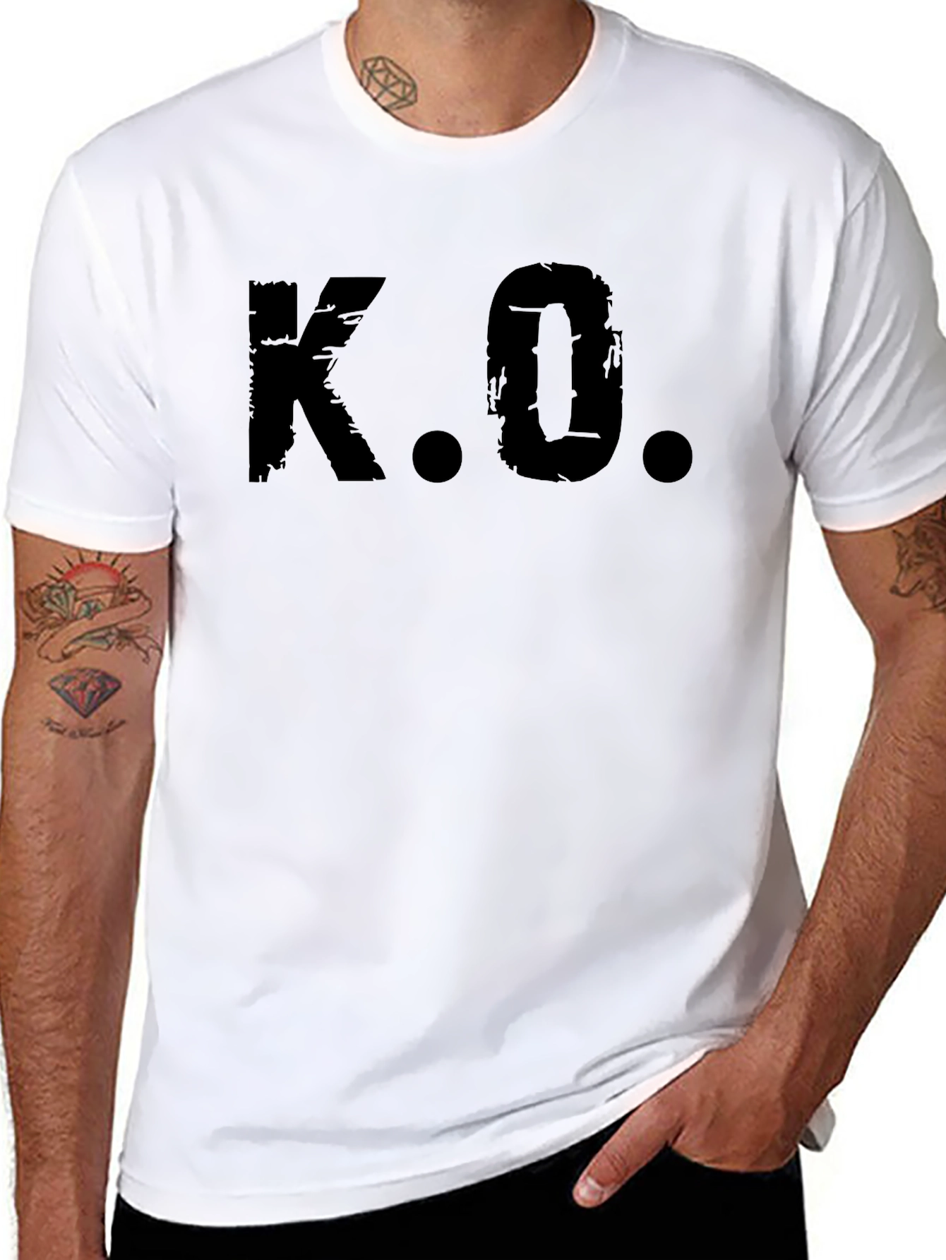 K.O. Graphic T-Shirt - Classic Black