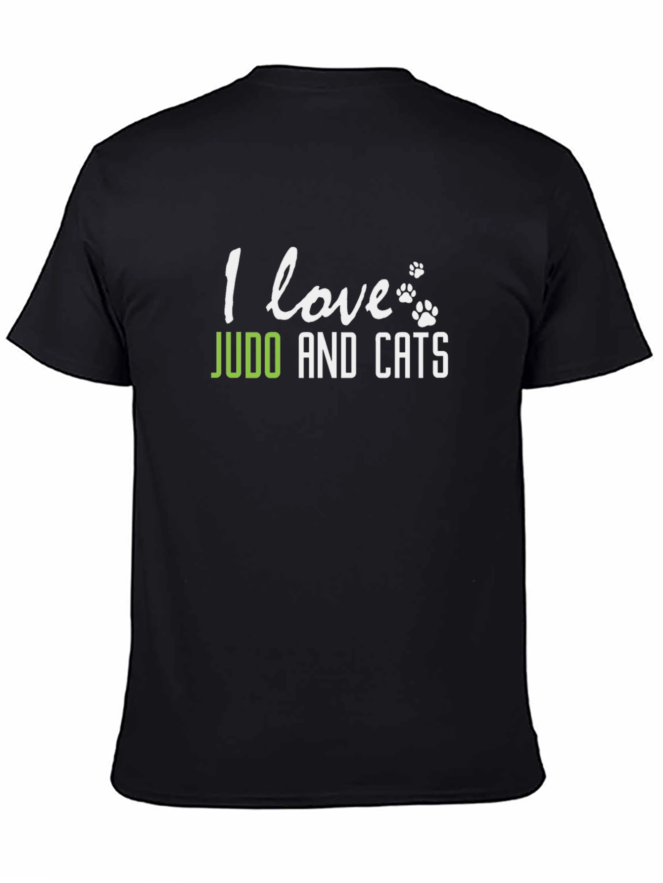 I Love Judo and Cats T-Shirt