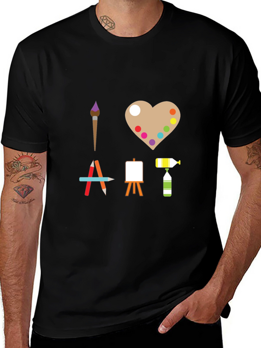 I Love Art T-Shirt - Painter Design