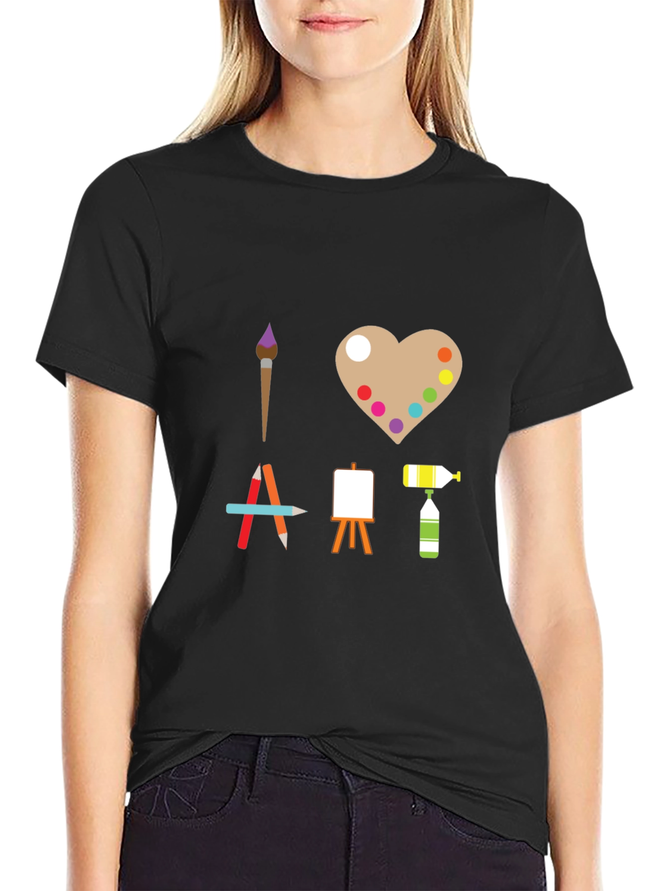 I Love Art T-Shirt - Painter Design