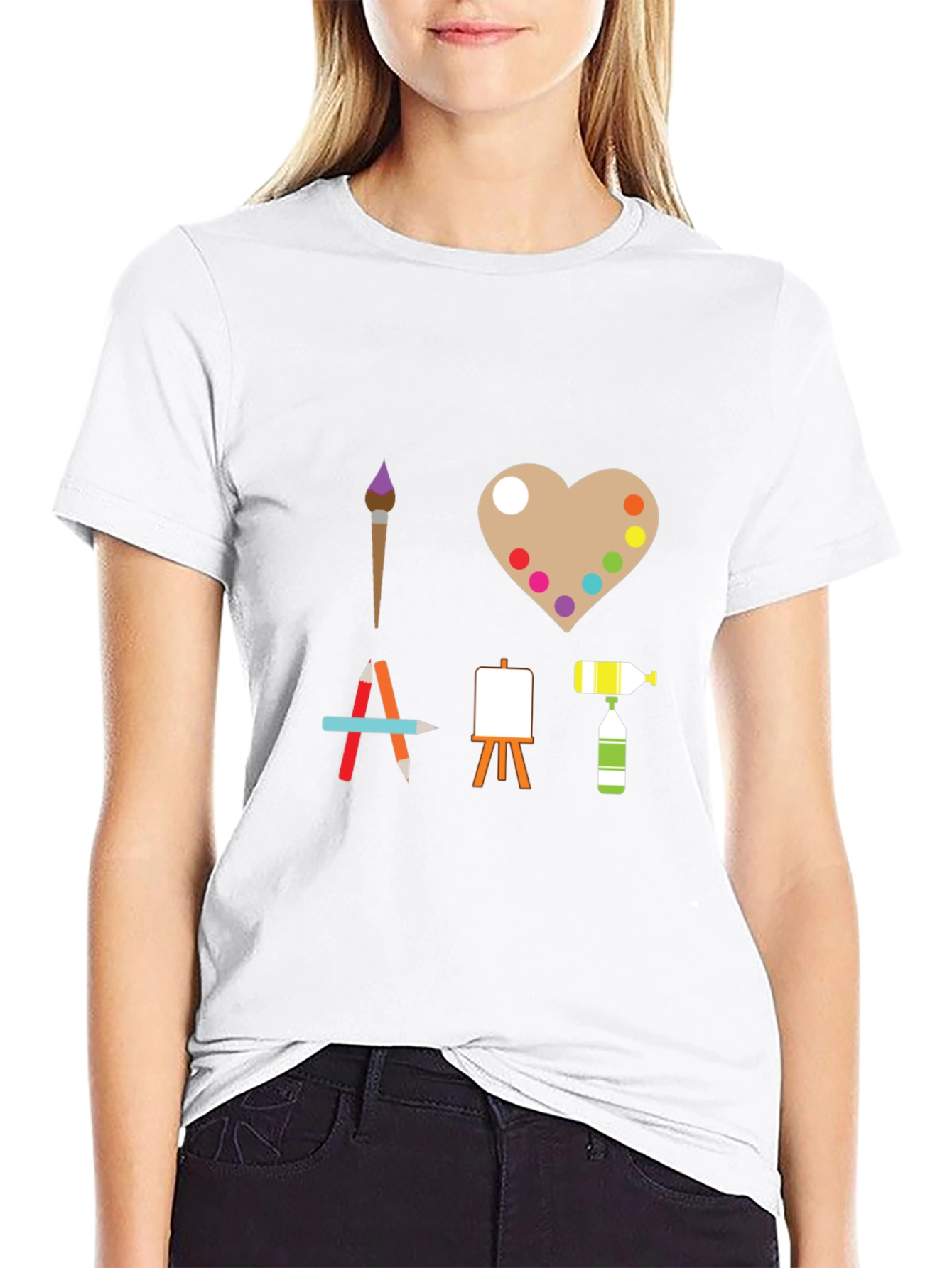 I Love Art T-Shirt - Painter Design