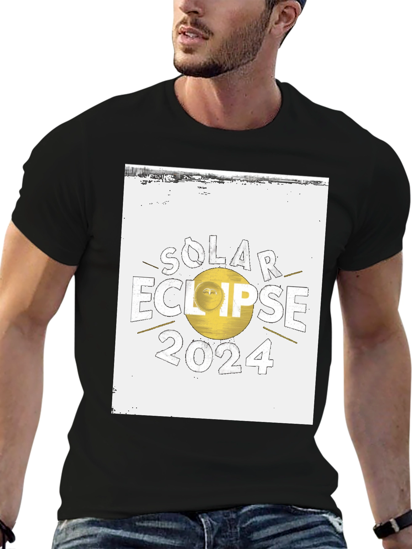 Solar Eclipse 2024 Graphic T-Shirt