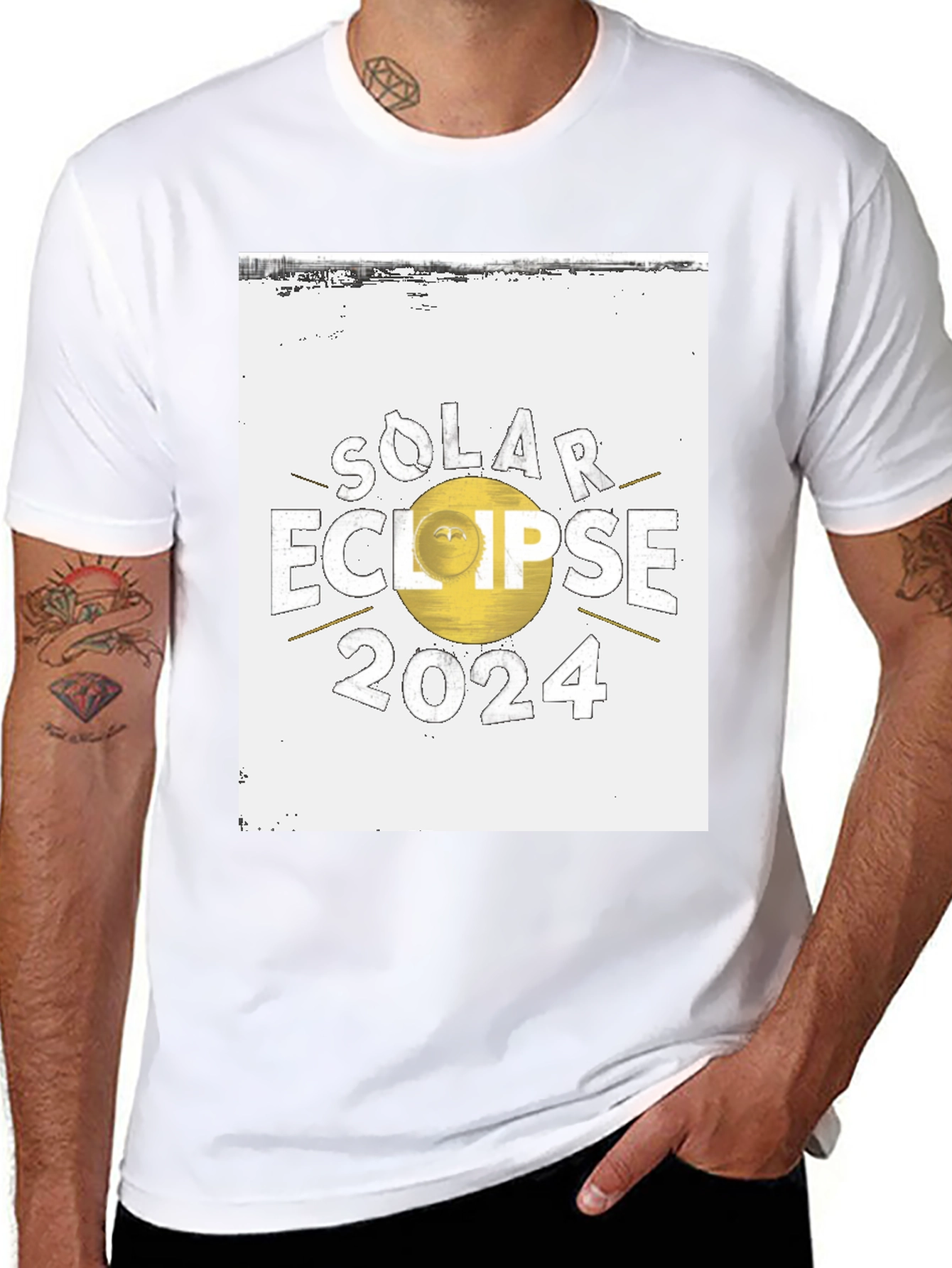 Solar Eclipse 2024 Graphic T-Shirt