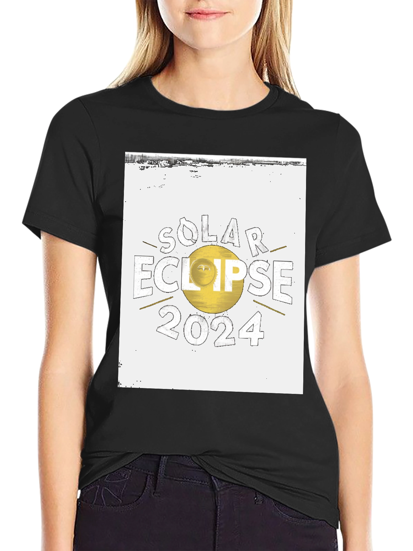 Solar Eclipse 2024 Graphic T-Shirt