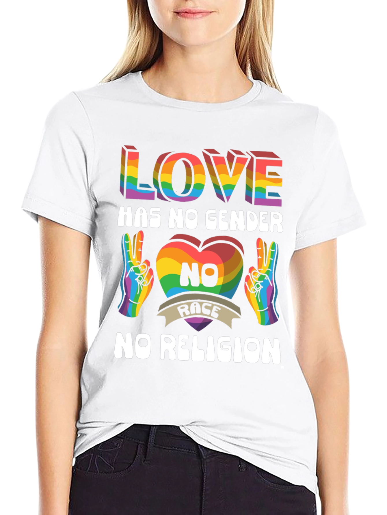 Love Has No Gender T-Shirt - Pride Equality Tee