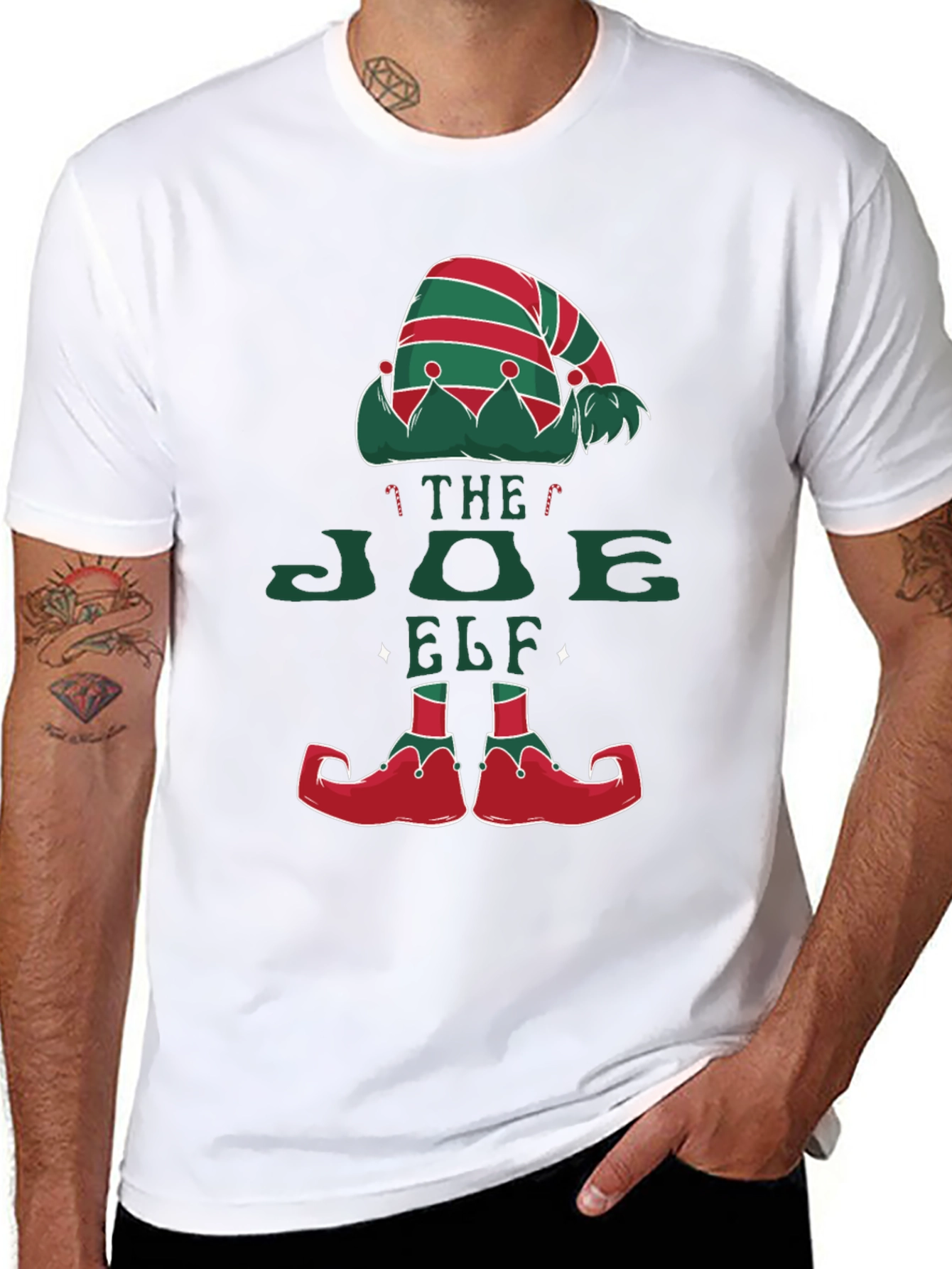 Joe the Elf Christmas Graphic Tee