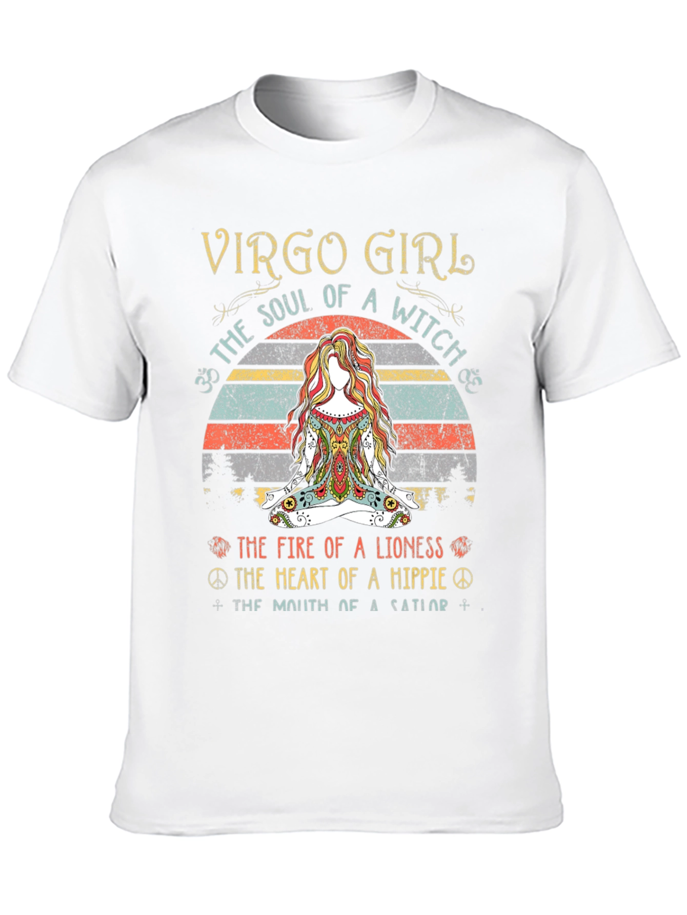 Virgo Girl Soul of A Witch Graphic T-Shirt