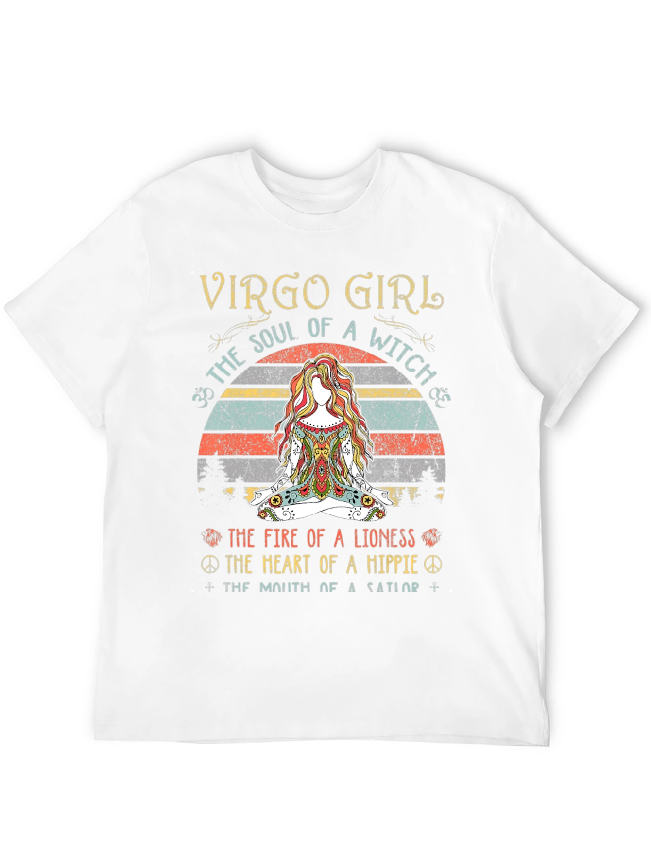 Virgo Girl Soul of A Witch Graphic T-Shirt