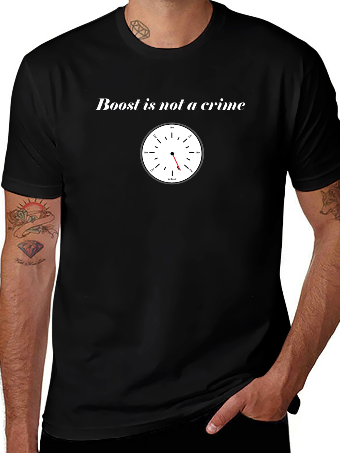 Boost is Not a Crime Graphic T-Shirt