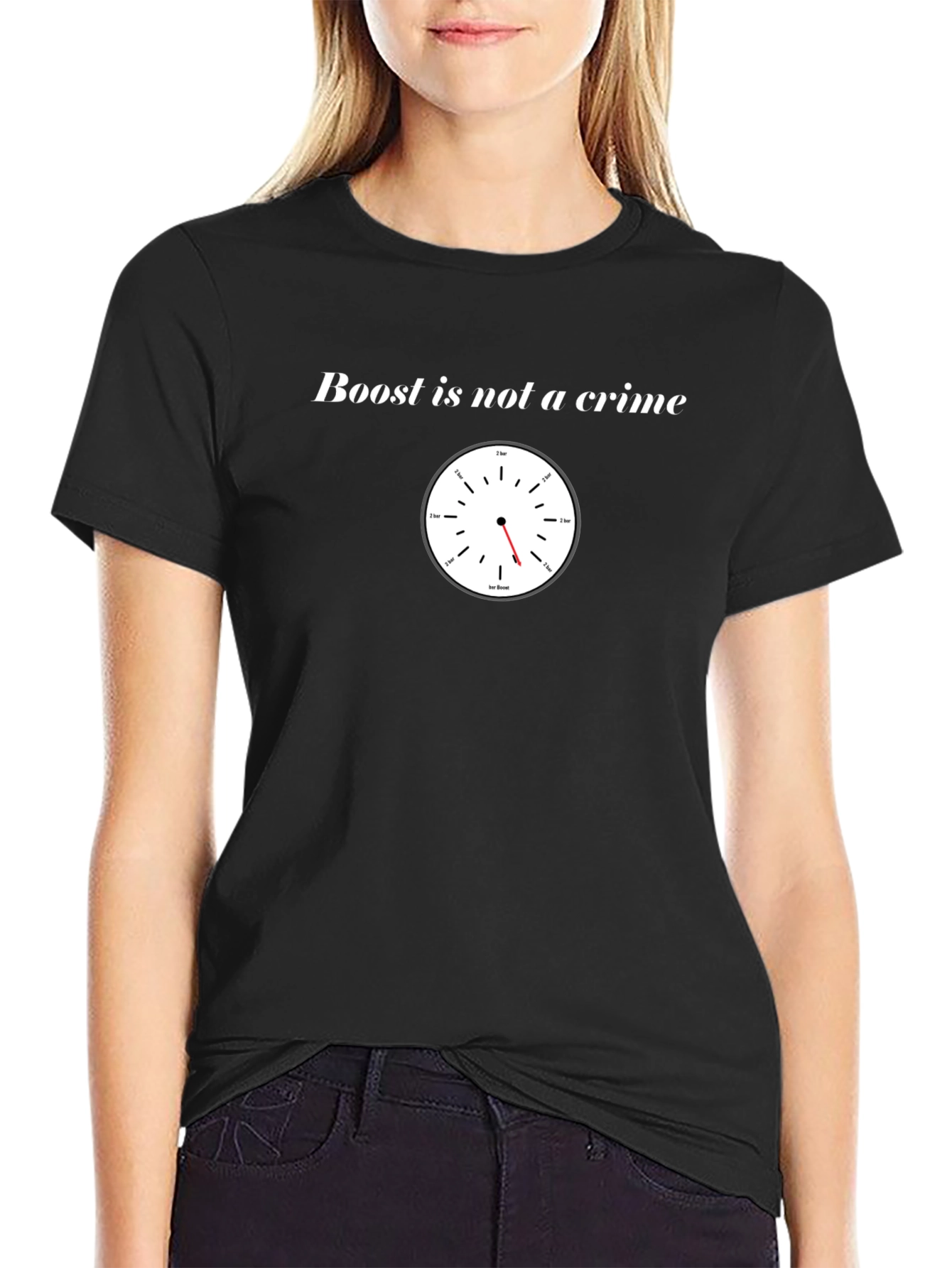 Boost is Not a Crime Graphic T-Shirt