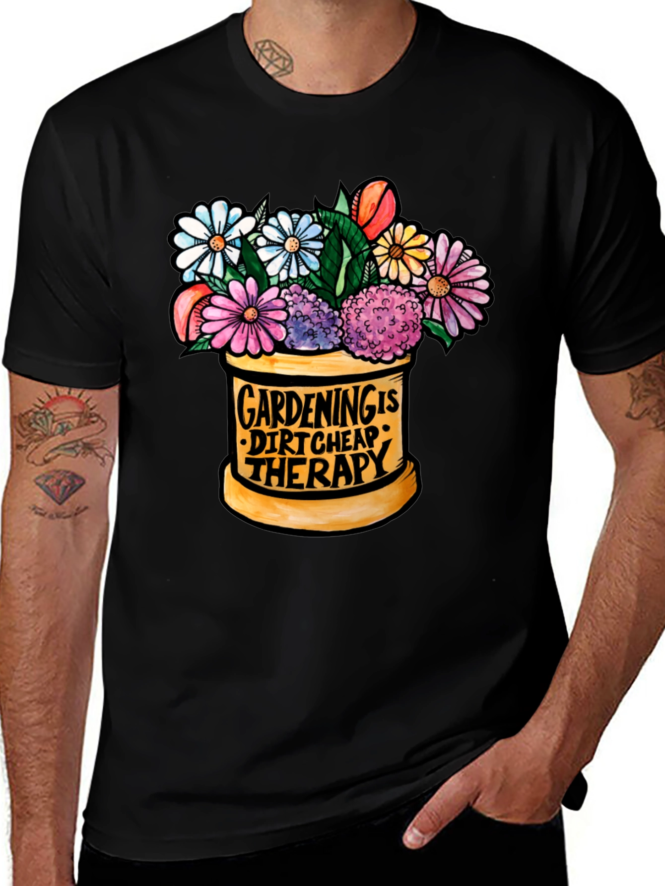 Gardening is Dirt Cheap Therapy T-Shirt