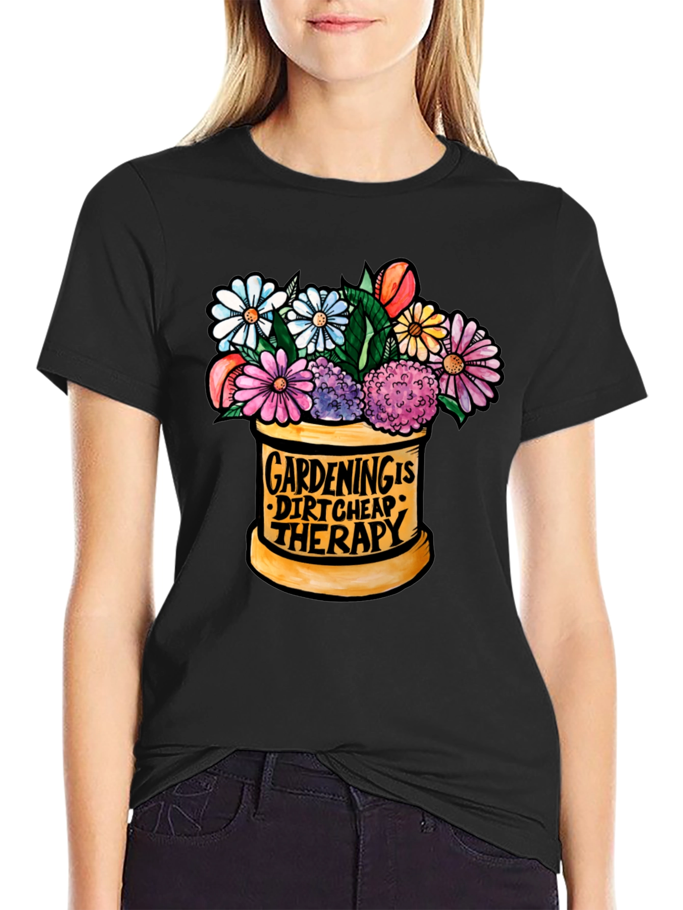Gardening is Dirt Cheap Therapy T-Shirt