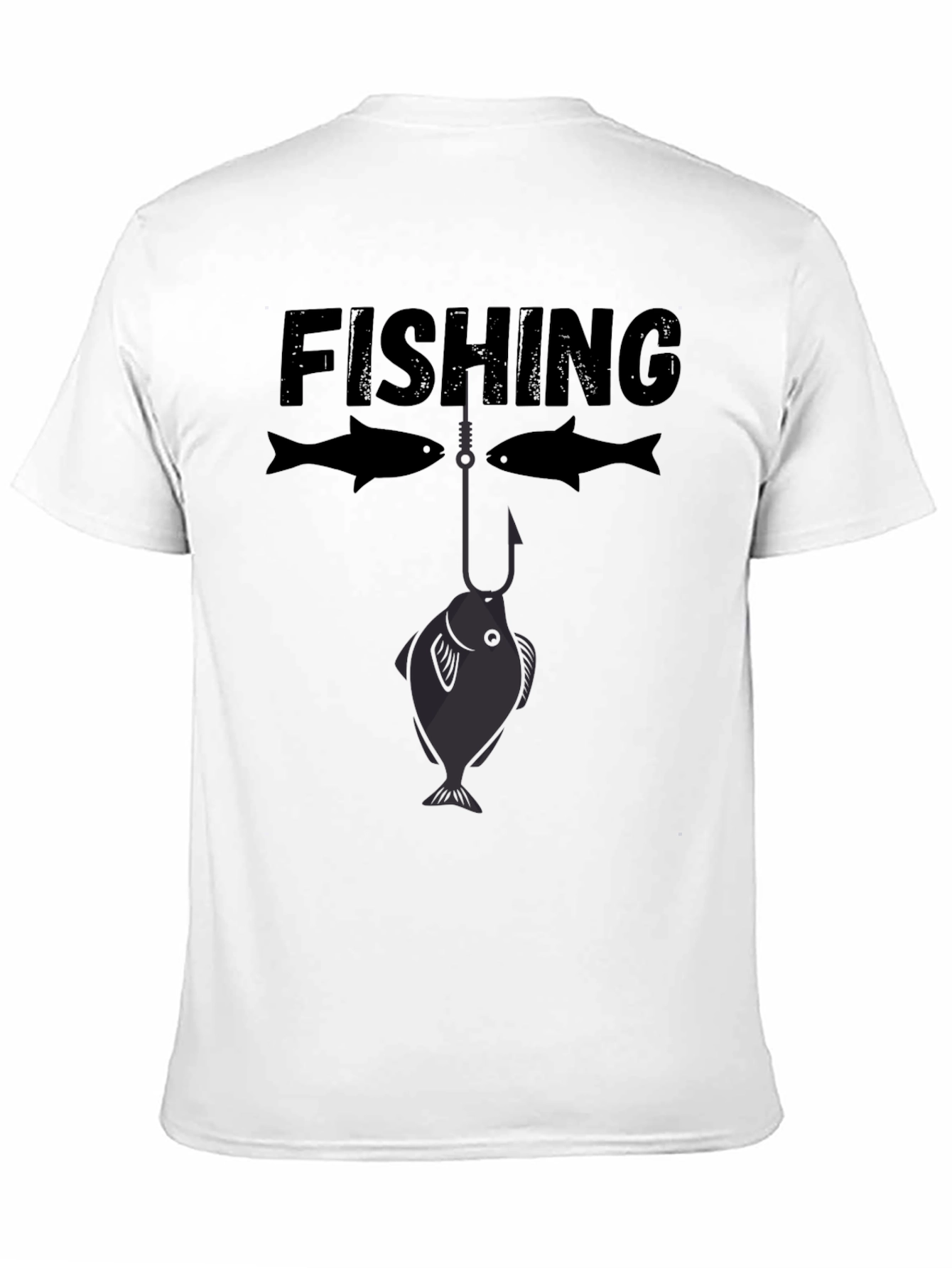 Fishing T-Shirt - Funny Fish Hook Design