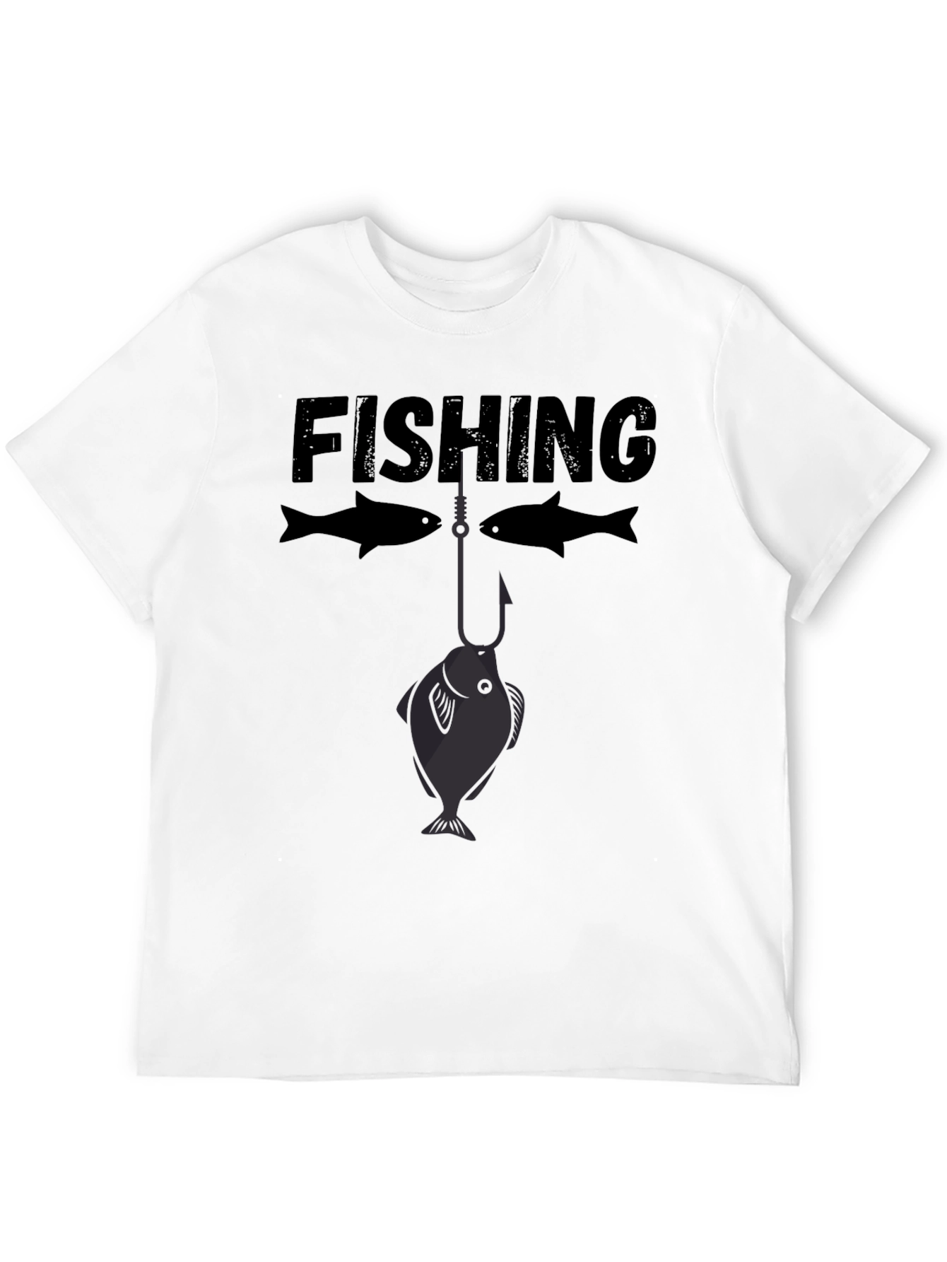 Fishing T-Shirt - Funny Fish Hook Design