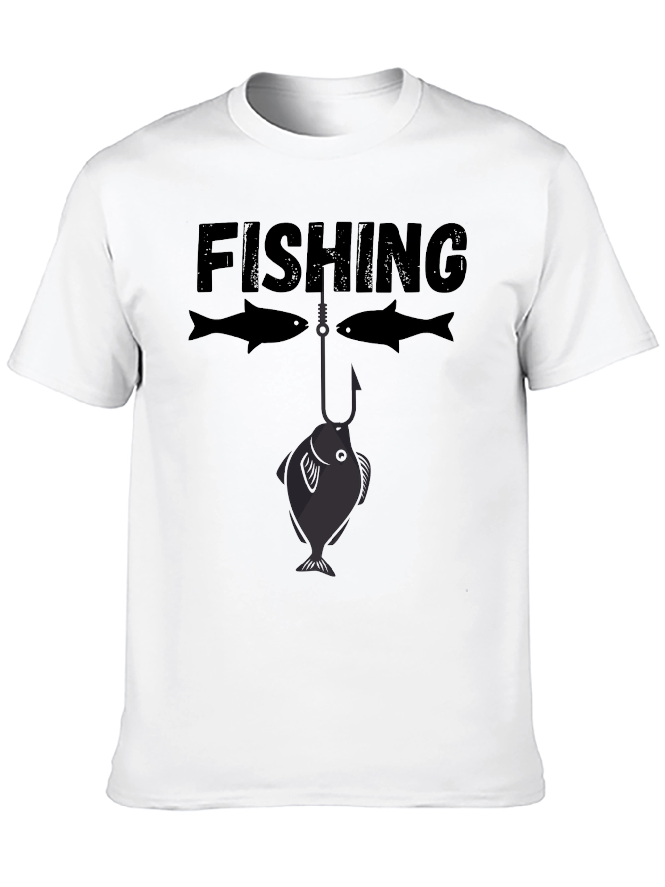 Fishing T-Shirt - Funny Fish Hook Design