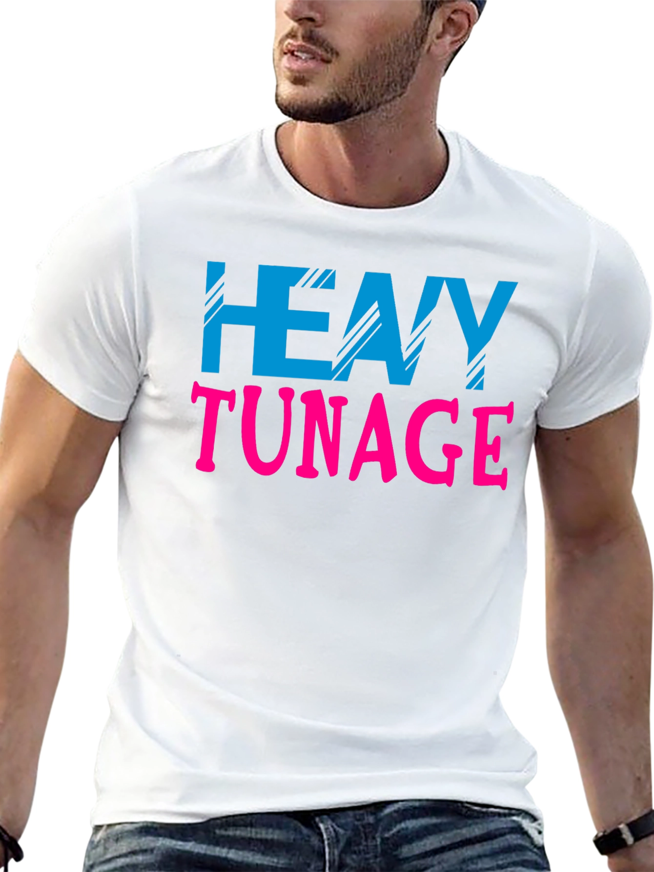 Heavy Tunage Graphic T-Shirt - Black