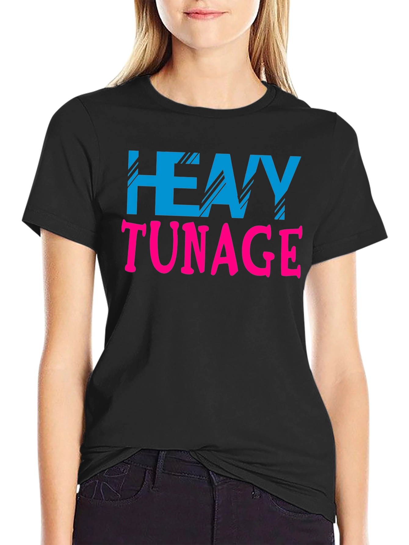 Heavy Tunage Graphic T-Shirt - Black