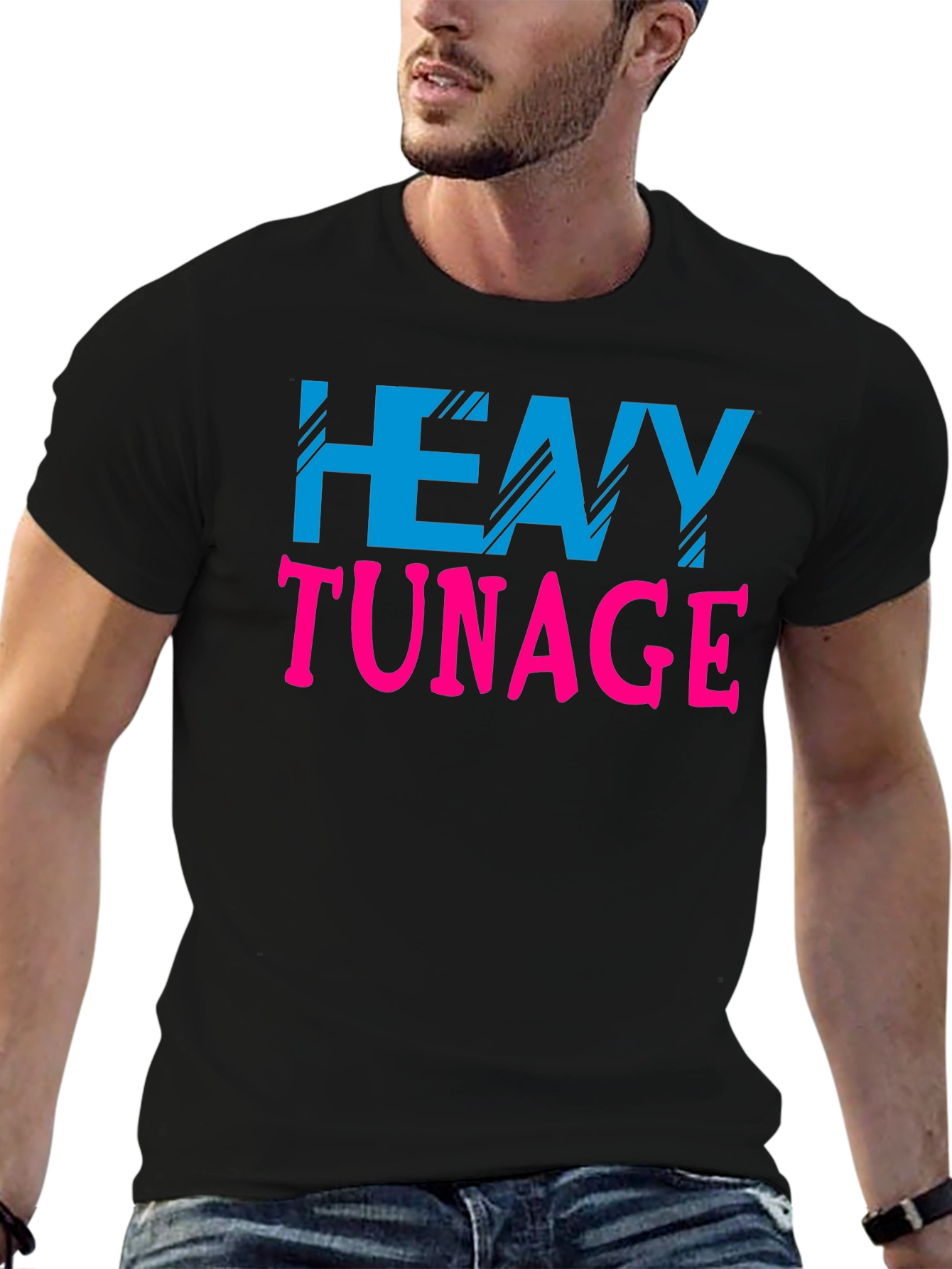 Heavy Tunage Graphic T-Shirt - Black