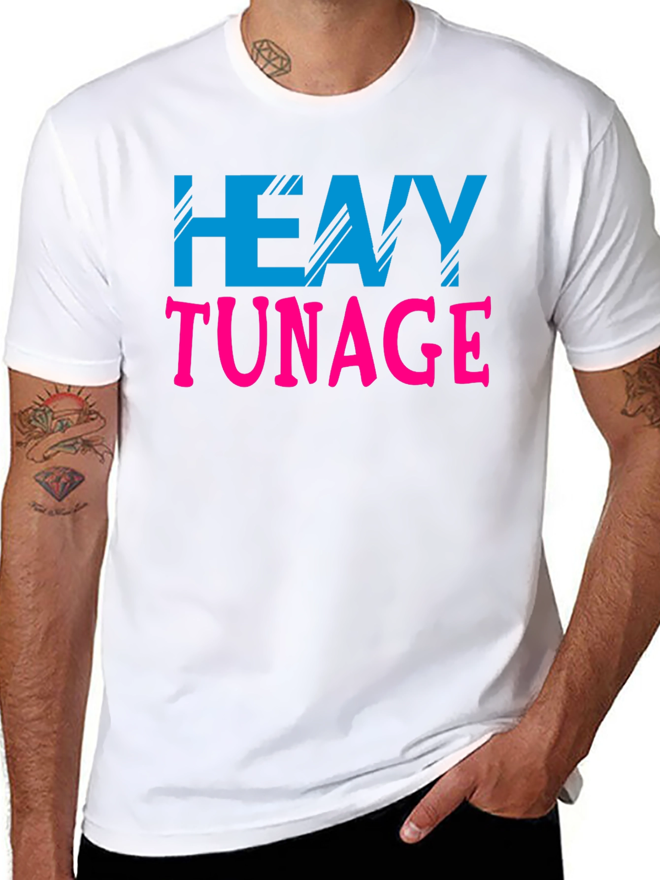 Heavy Tunage Graphic T-Shirt - Black