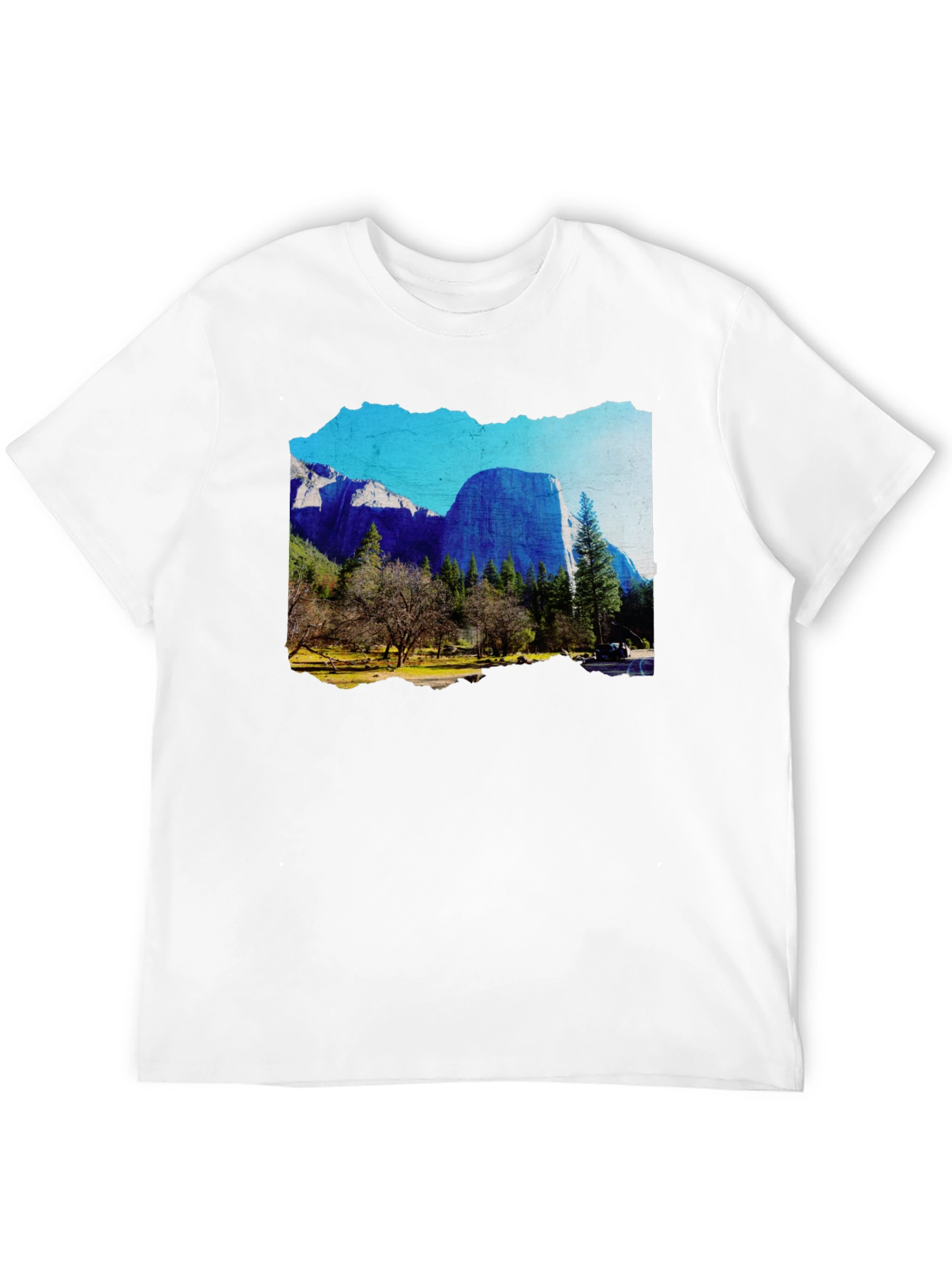 Mountain Graphic Tee - Scenic Black T-Shirt