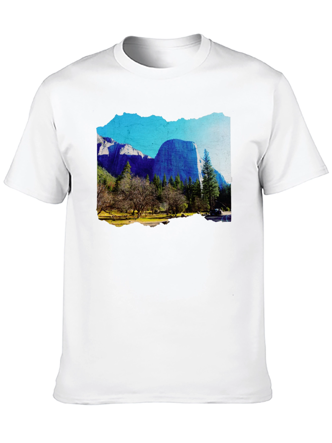 Mountain Graphic Tee - Scenic Black T-Shirt