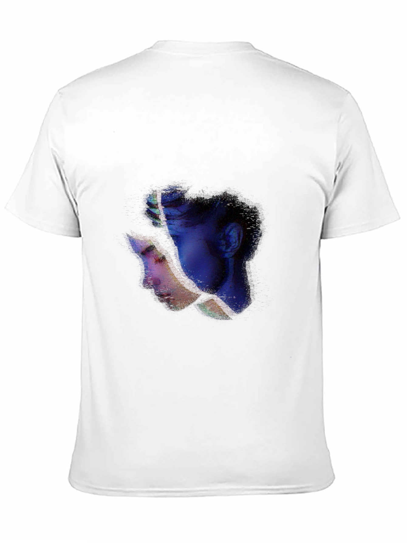 Abstract Portrait Black Tee
