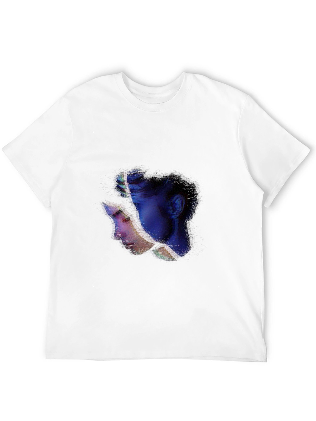 Abstract Portrait Black Tee