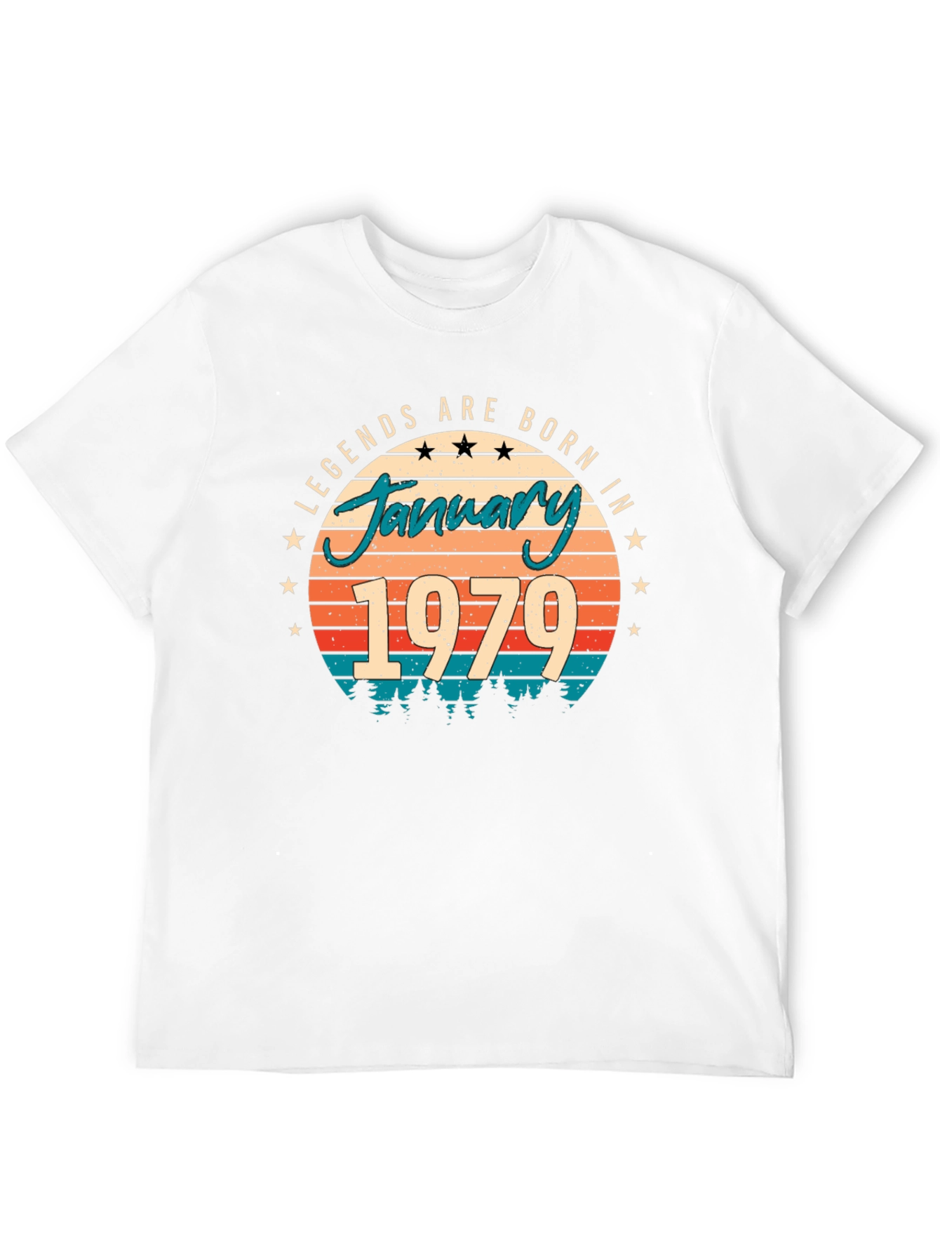 Legends Born in January 1979 T-Shirt