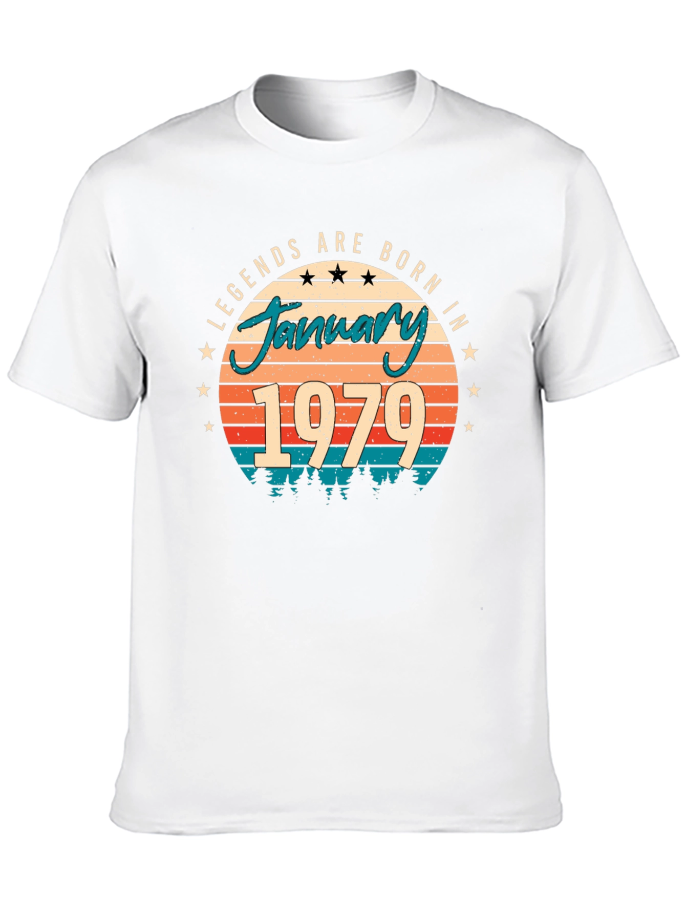 Legends Born in January 1979 T-Shirt