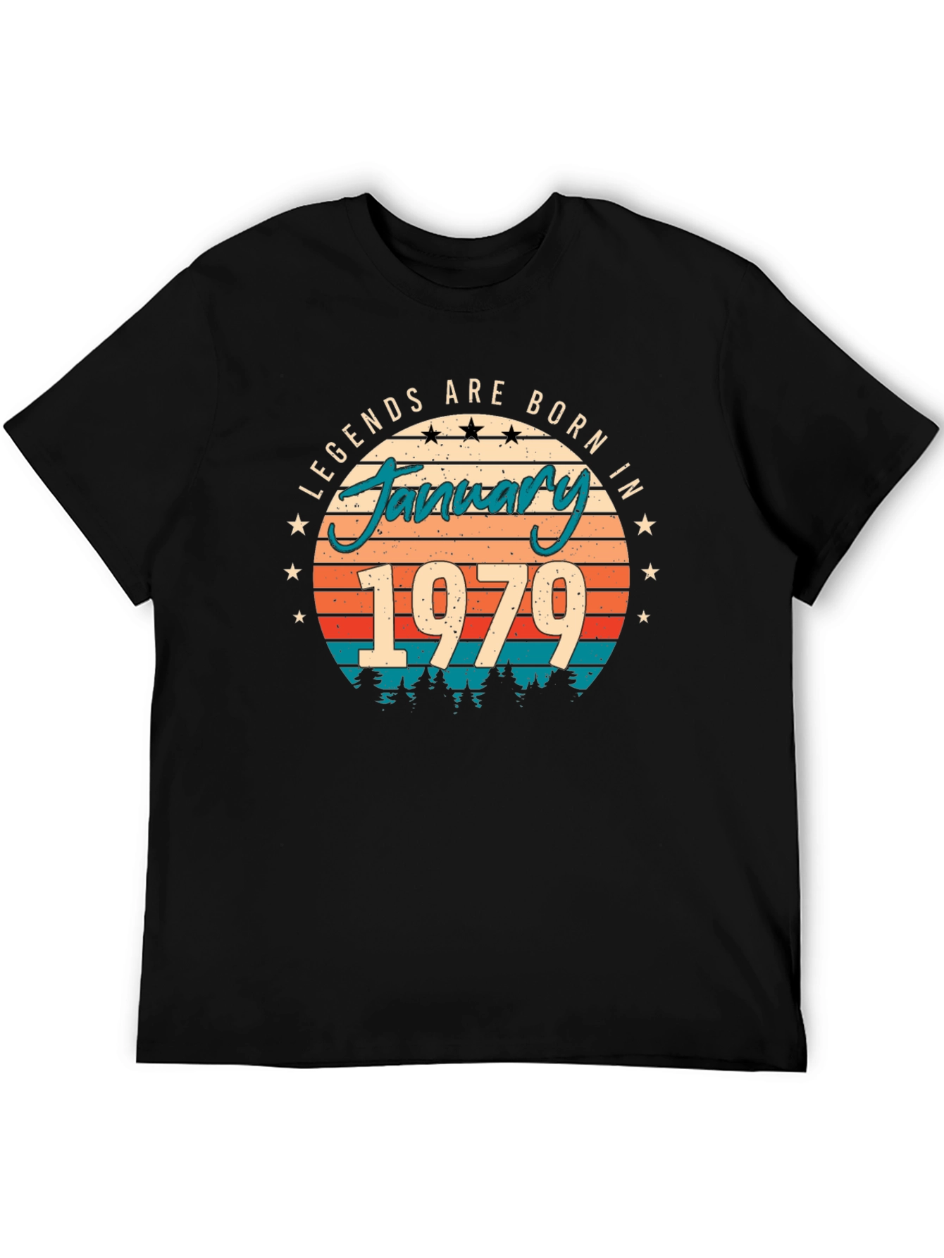 Legends Born in January 1979 T-Shirt