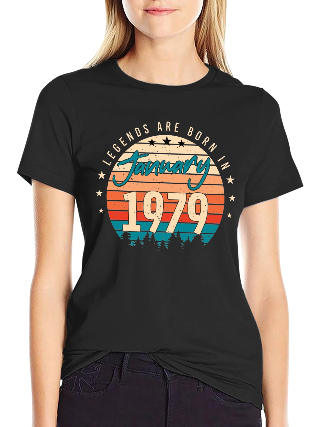 Legends Born in January 1979 T-Shirt