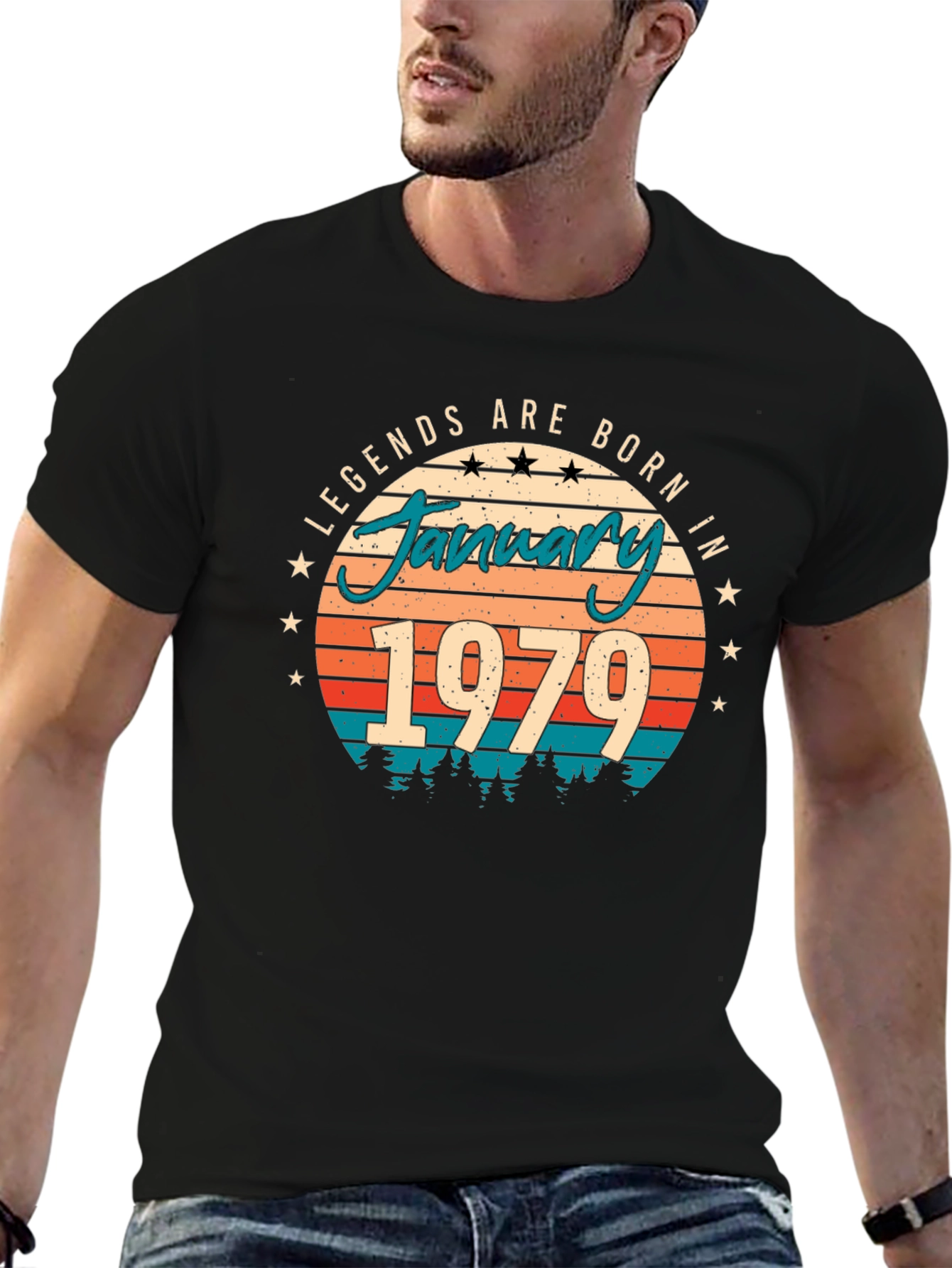 Legends Born in January 1979 T-Shirt
