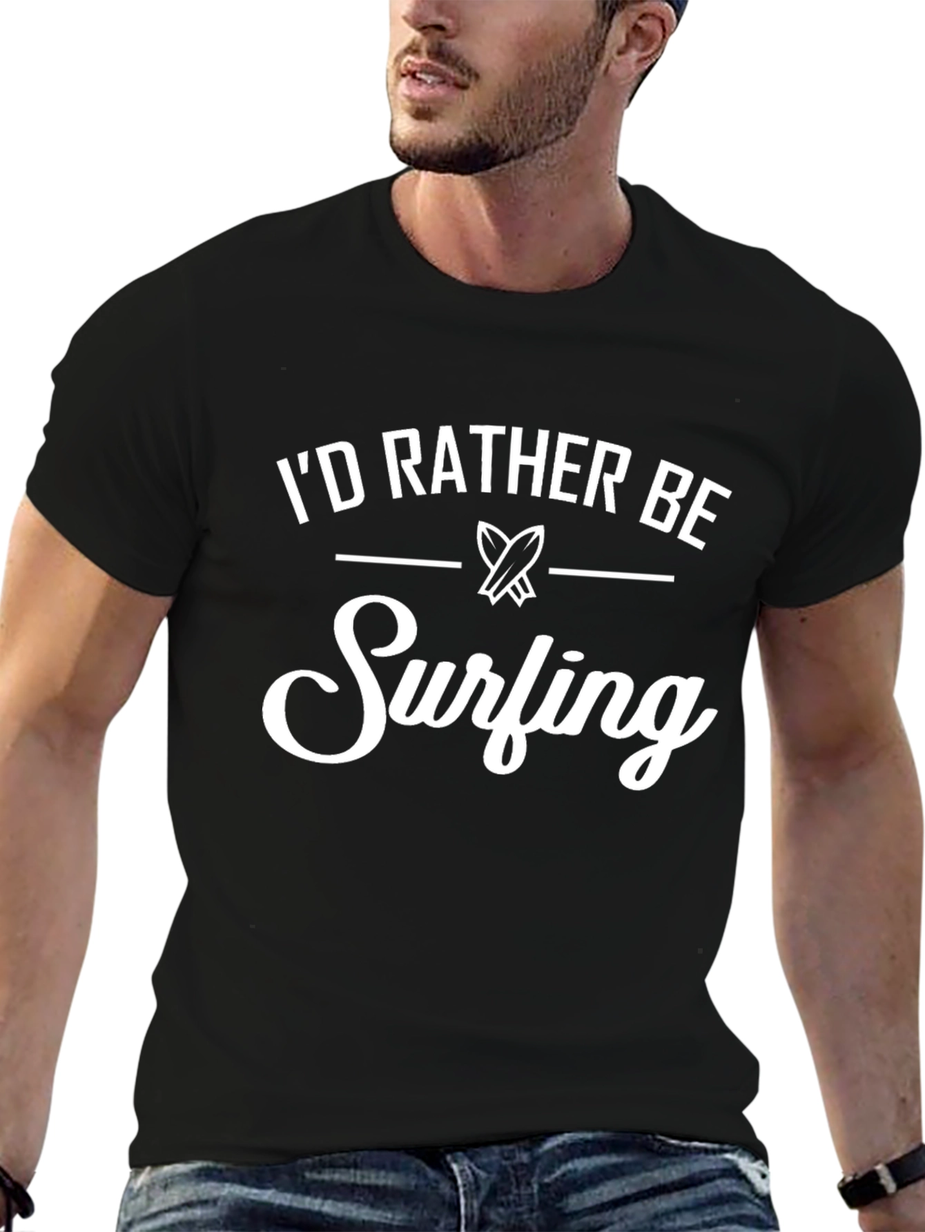 Id Rather Be Surfing - Graphic T-Shirt