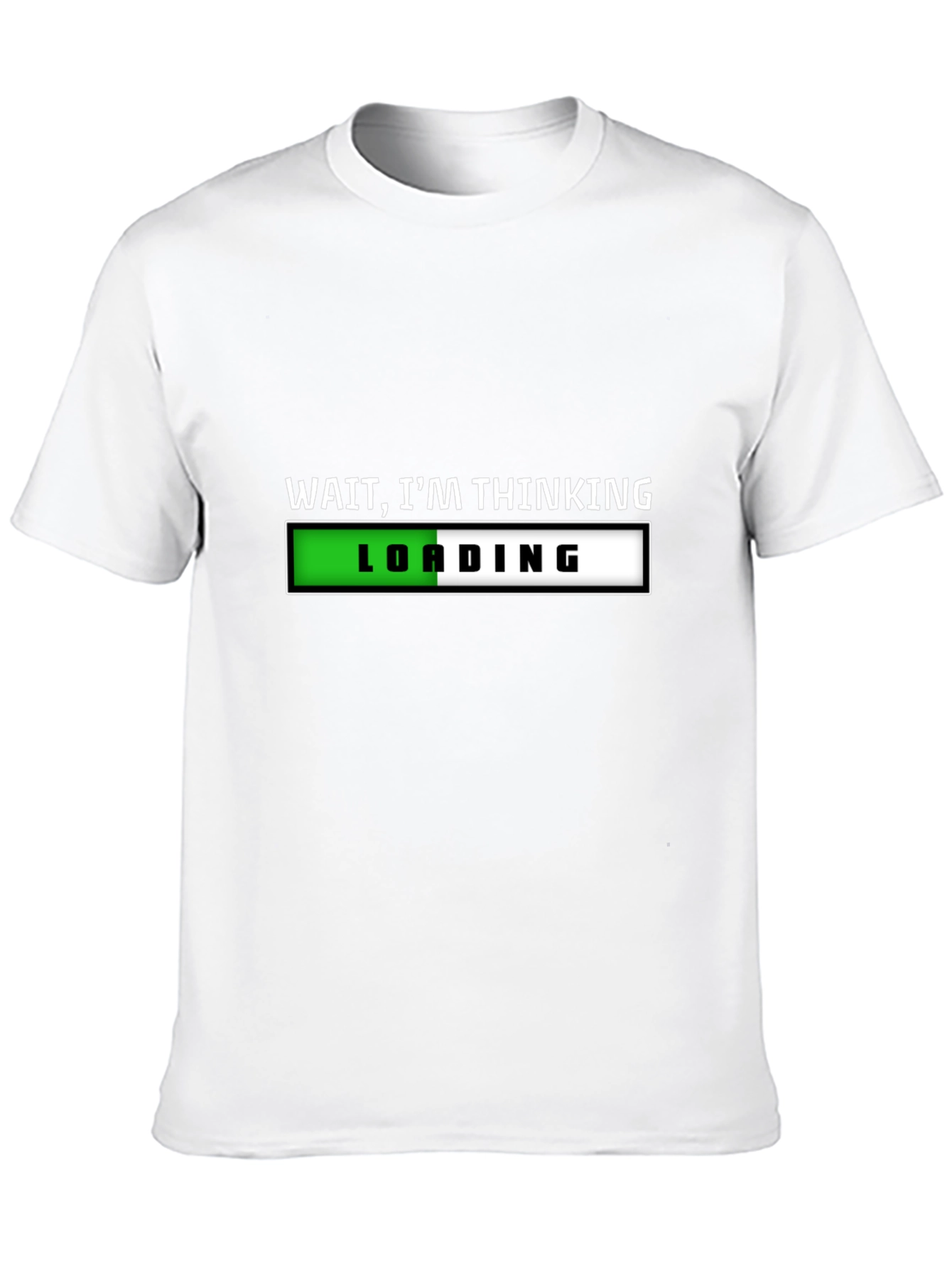 Wait Im Thinking T-Shirt - Funny Novelty Tee