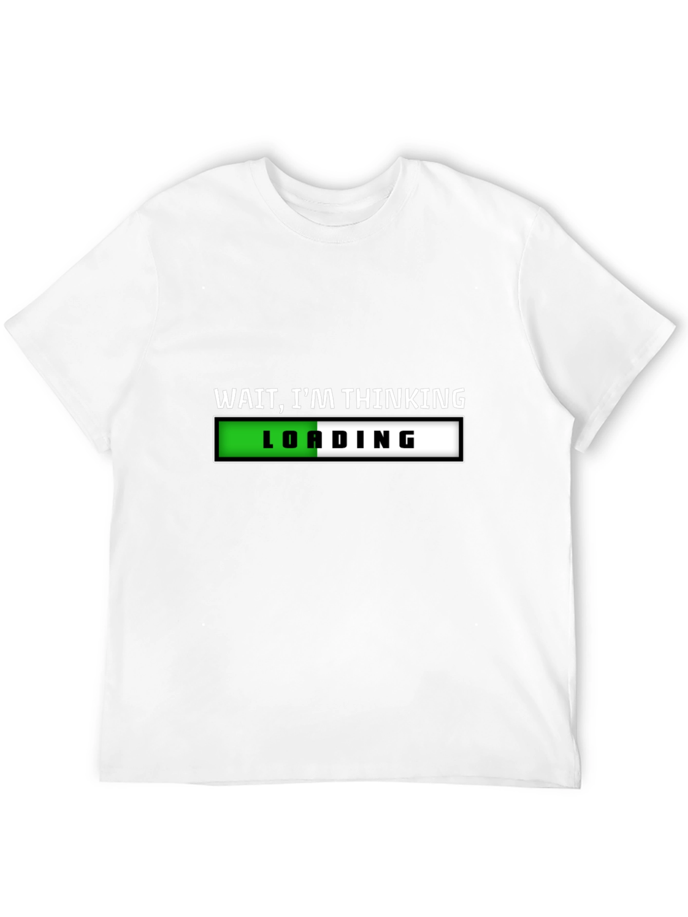 Wait Im Thinking T-Shirt - Funny Novelty Tee