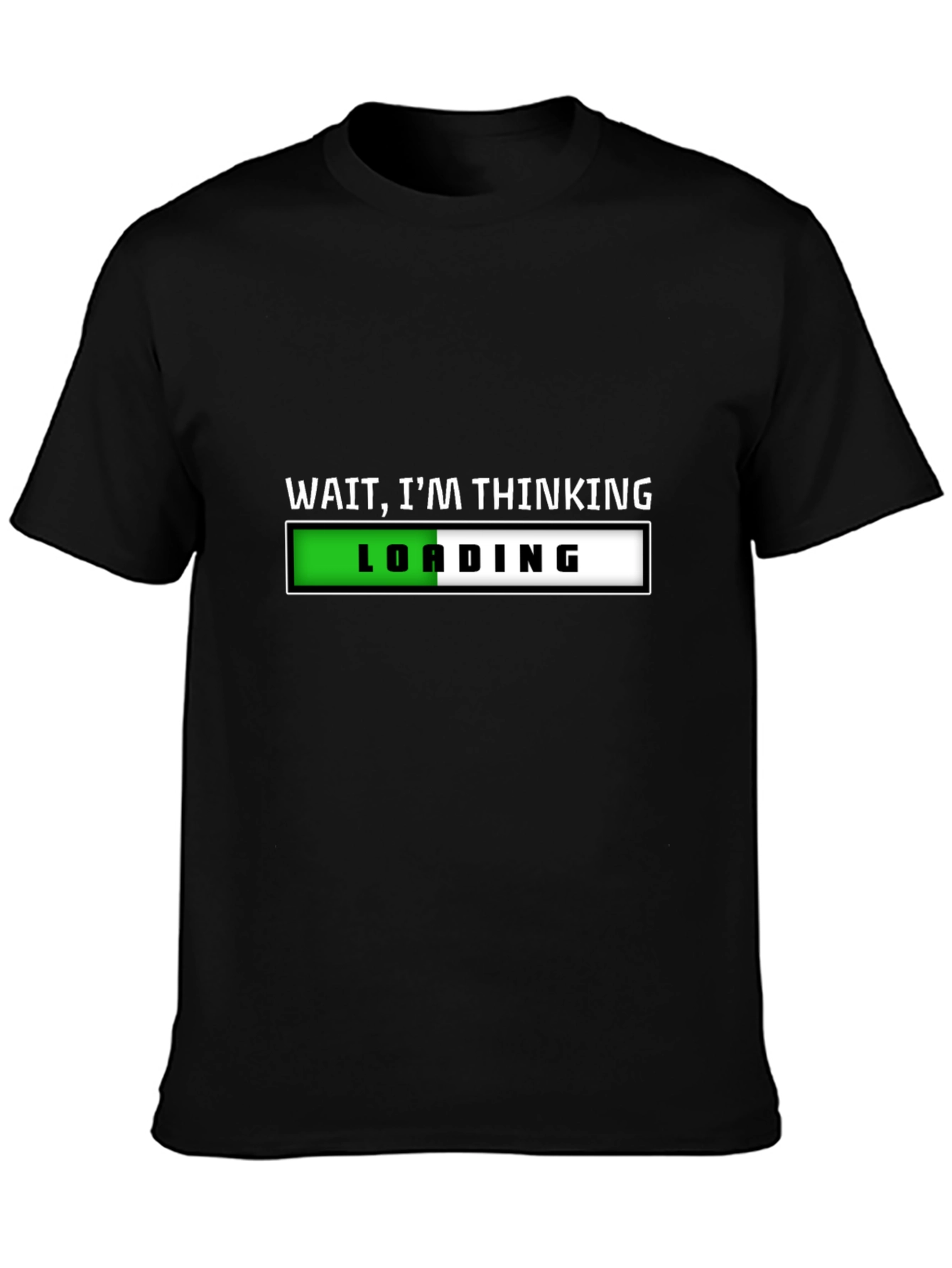 Wait Im Thinking T-Shirt - Funny Novelty Tee