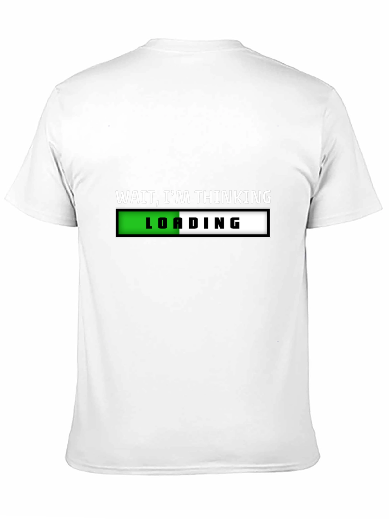 Wait Im Thinking T-Shirt - Funny Novelty Tee